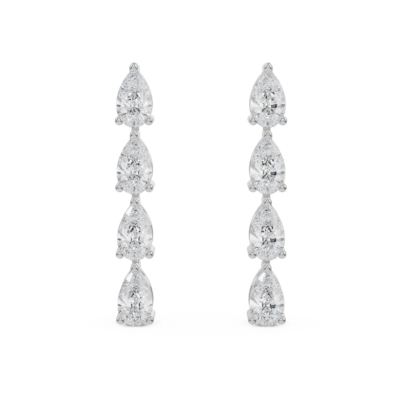 Quad Pear Lab Grown Diamond Drop_in_stock