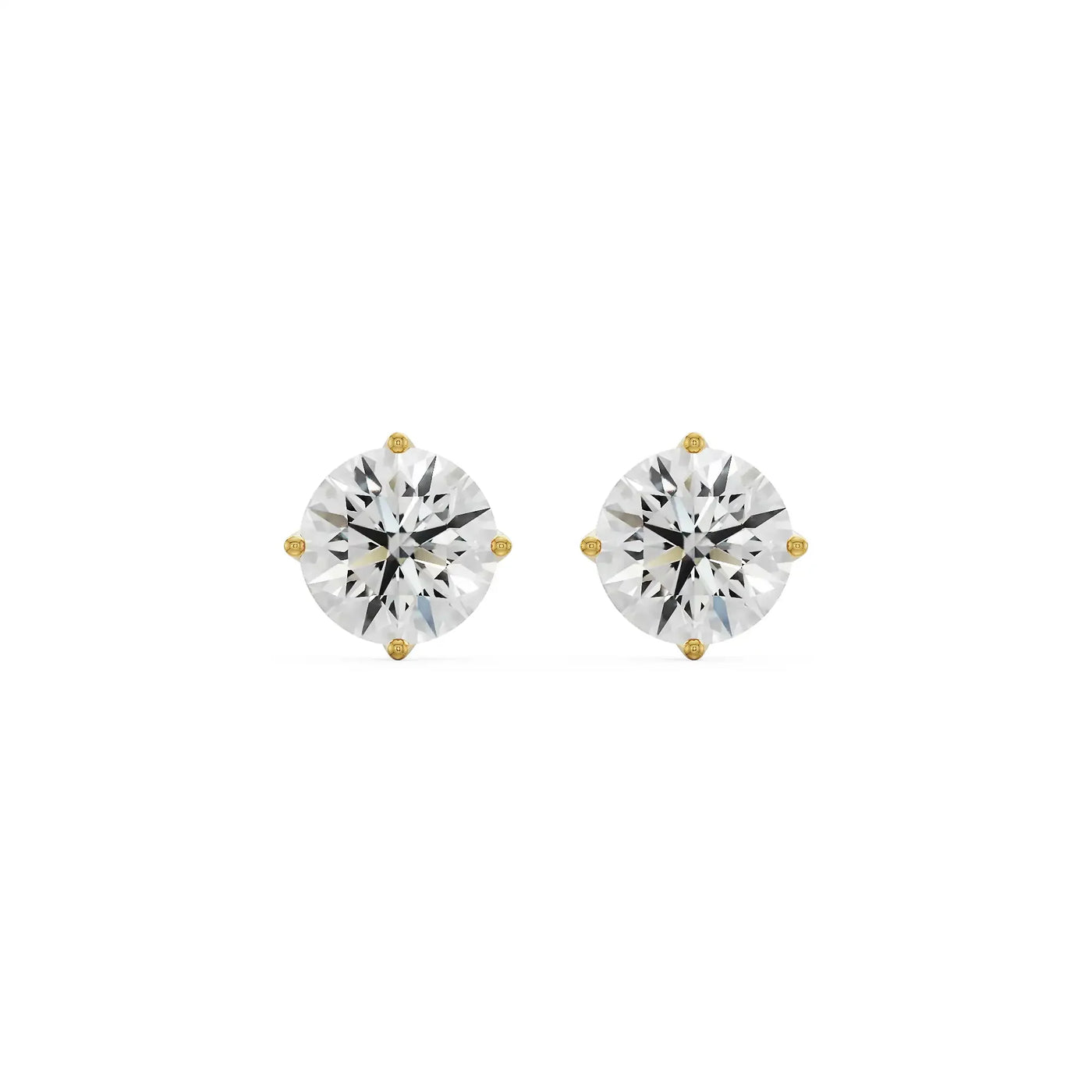 1 CT Lyla Blooming Lab Diamond Studs 9KT