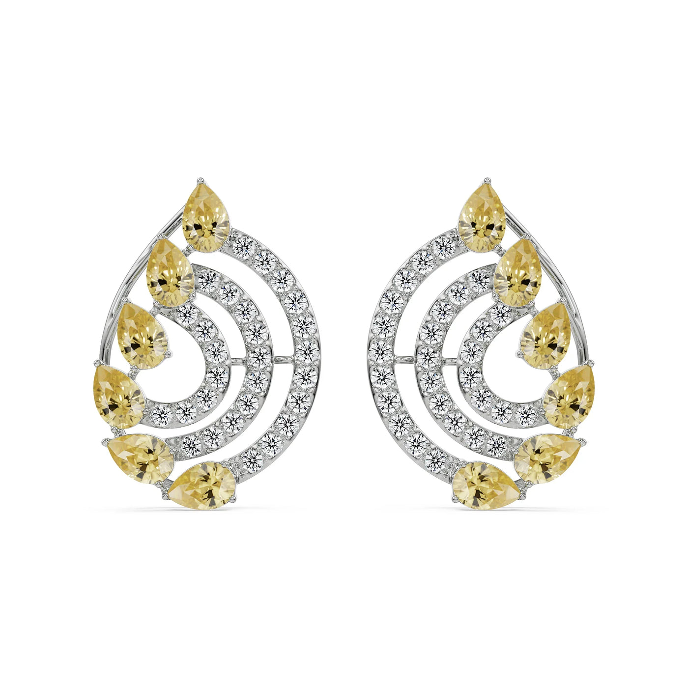 Fiery Festive Lab Grown Diamond Studs 9KT