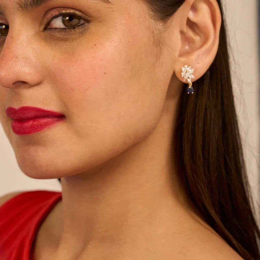 Beautiful Blue Diamond Earrings_in_stock