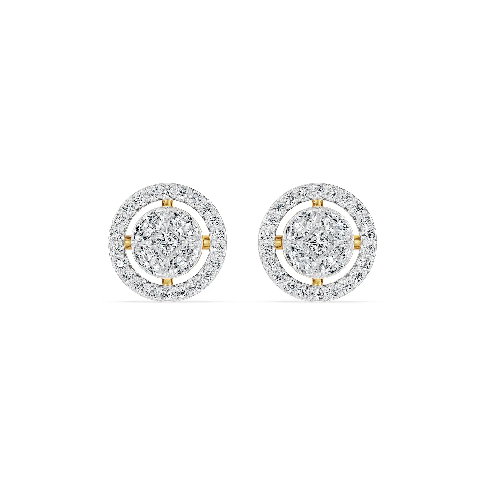 Glistening Lab Grown Diamond Studs_in-stock