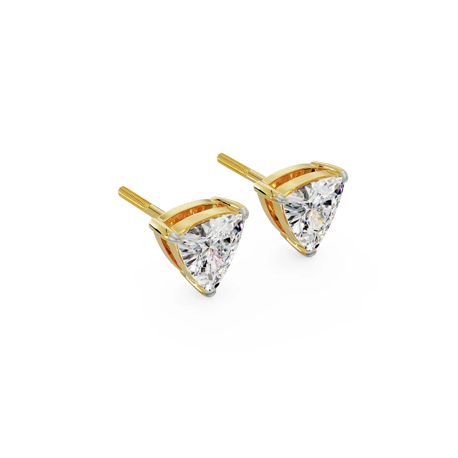 0 5 CT Trillion Curved Lab Grown Diamond Solitaire Studs_in-stock