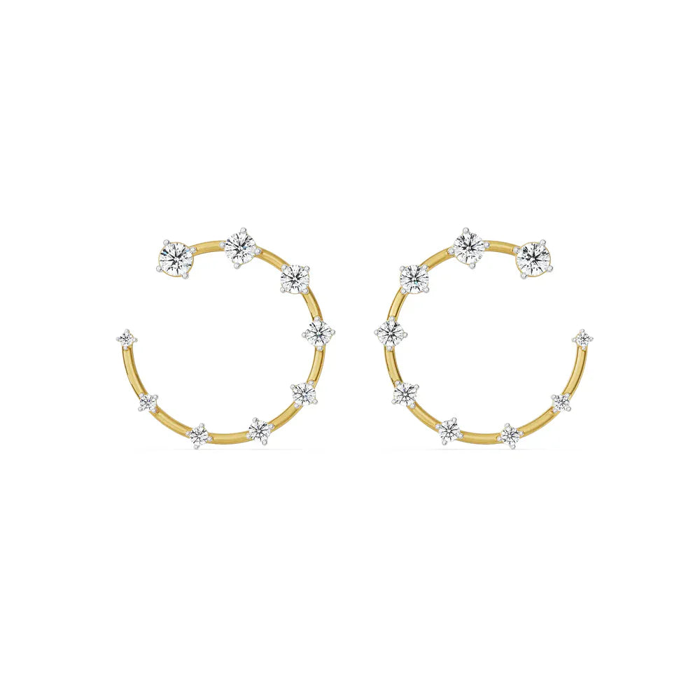 Vienna Lab Grown Diamond Earrings 9KT