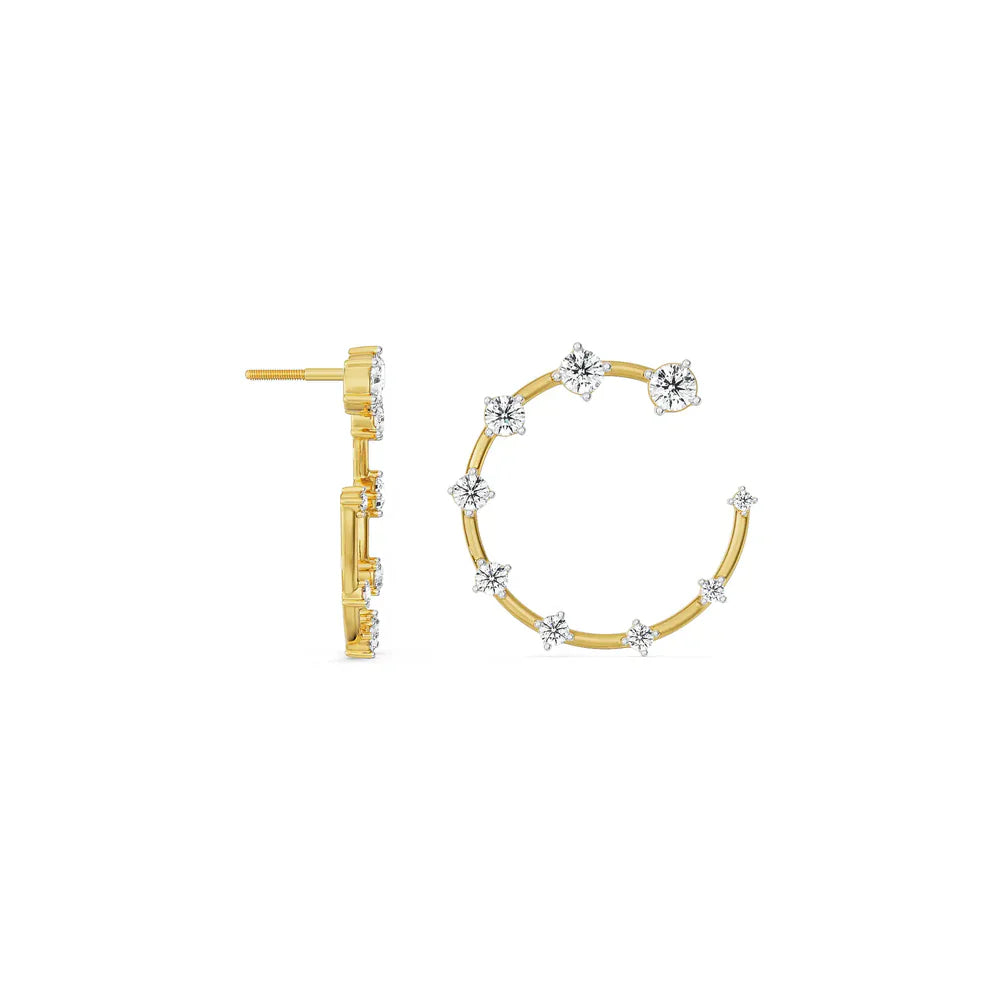 Vienna Lab Grown Diamond Earrings_in_stock