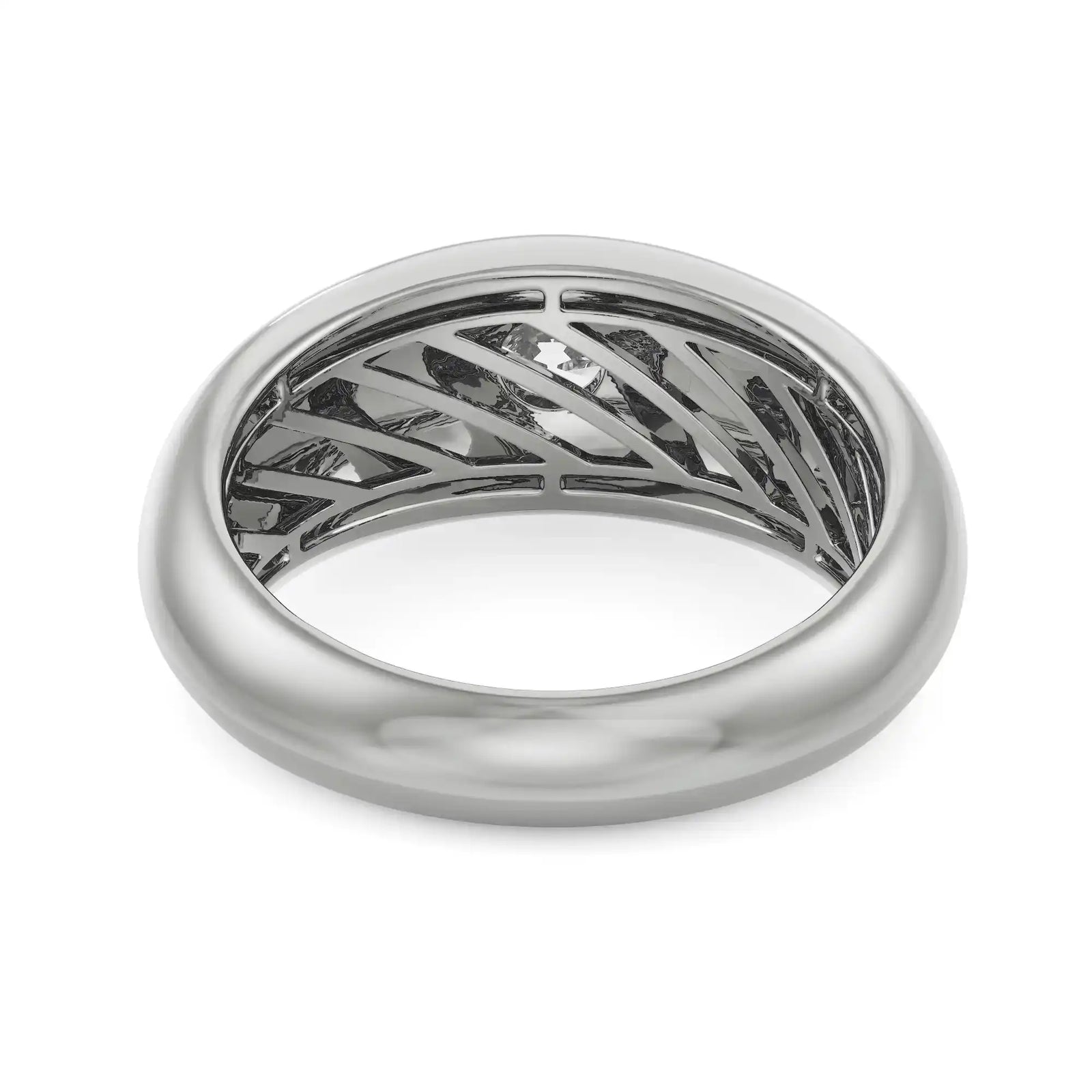 Joshua Lab Grown Diamond Ring - back view