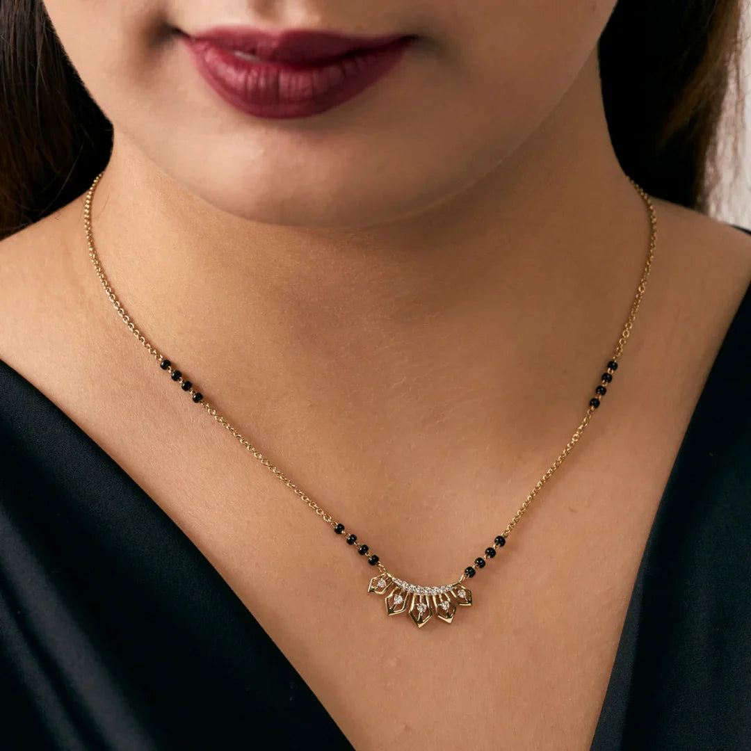 Jiya Diamond Mangalsutra Prospective view