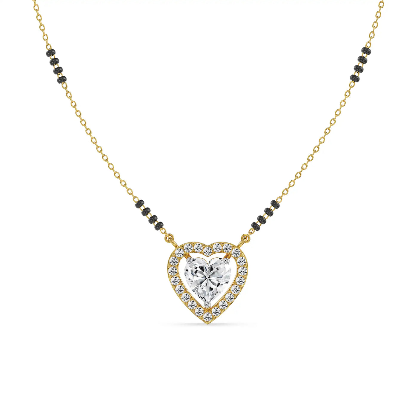 Sweetheart Lab Grown Diamond Mangalsutra
