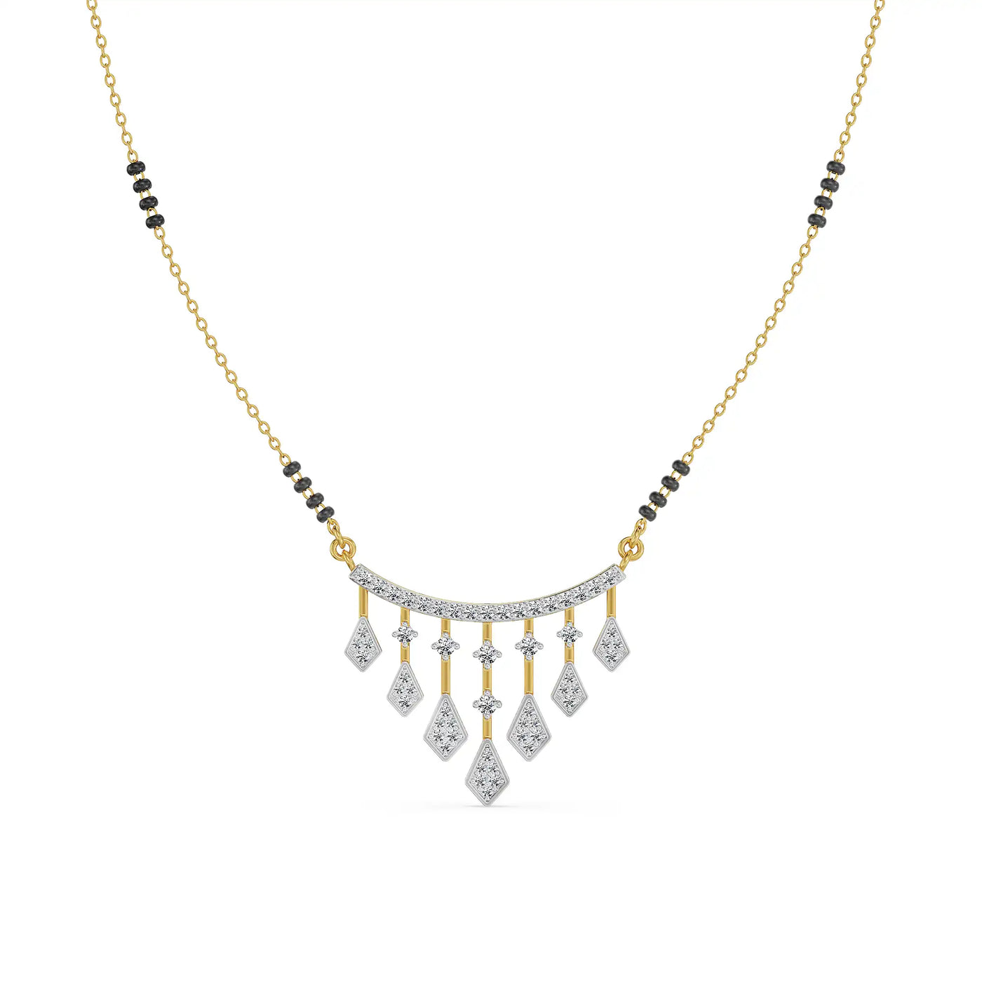 Noor Lab Grown Diamond Mangalsutra