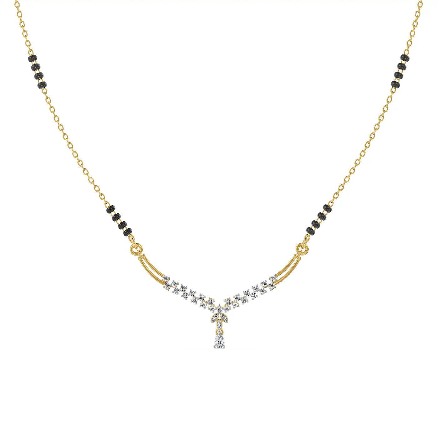 Vivaah Lab Grown Diamond Mangalsutra 9KT