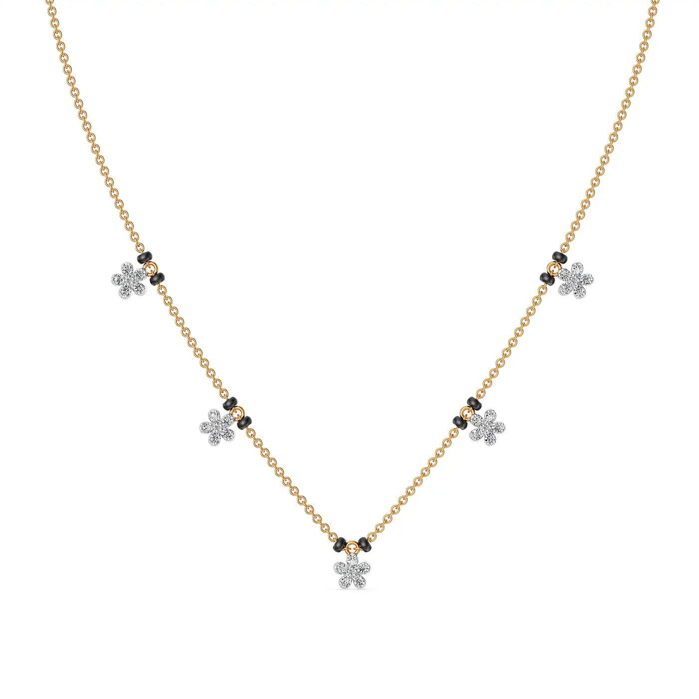 Sia Lab Grown Diamond Mangalsutra 9KT