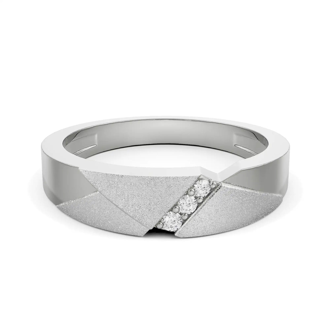 Tiego Lab Grown Diamond Band for Men