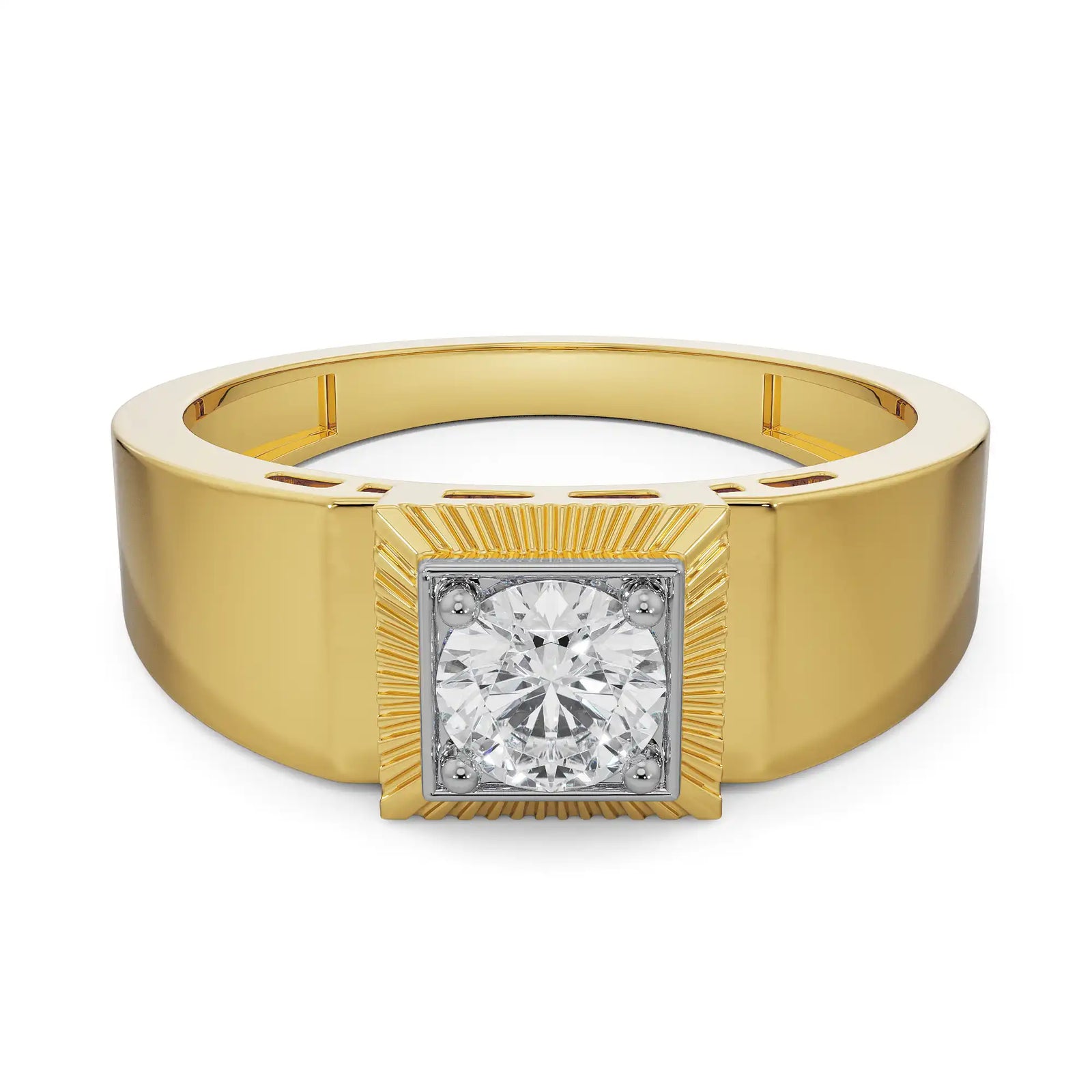 Quadruple Wedding Band Front View
