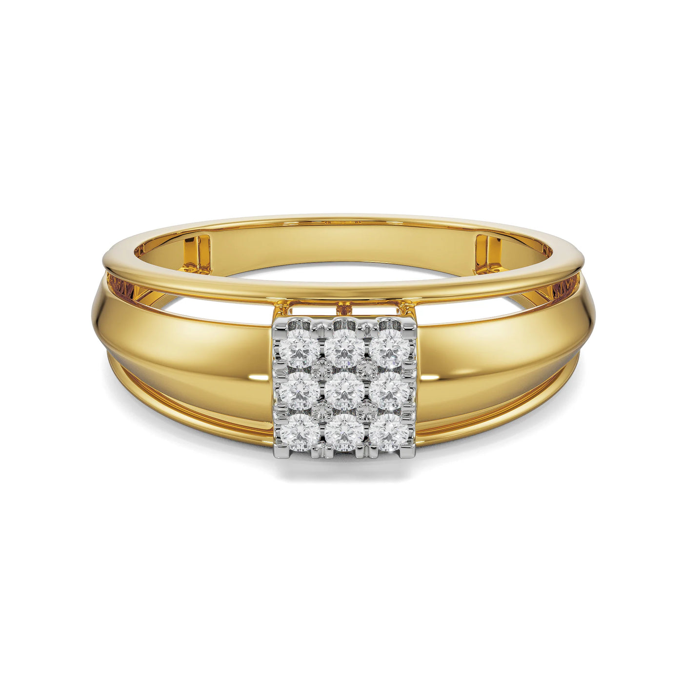 Dainty Lab Grown Diamond Band for Men