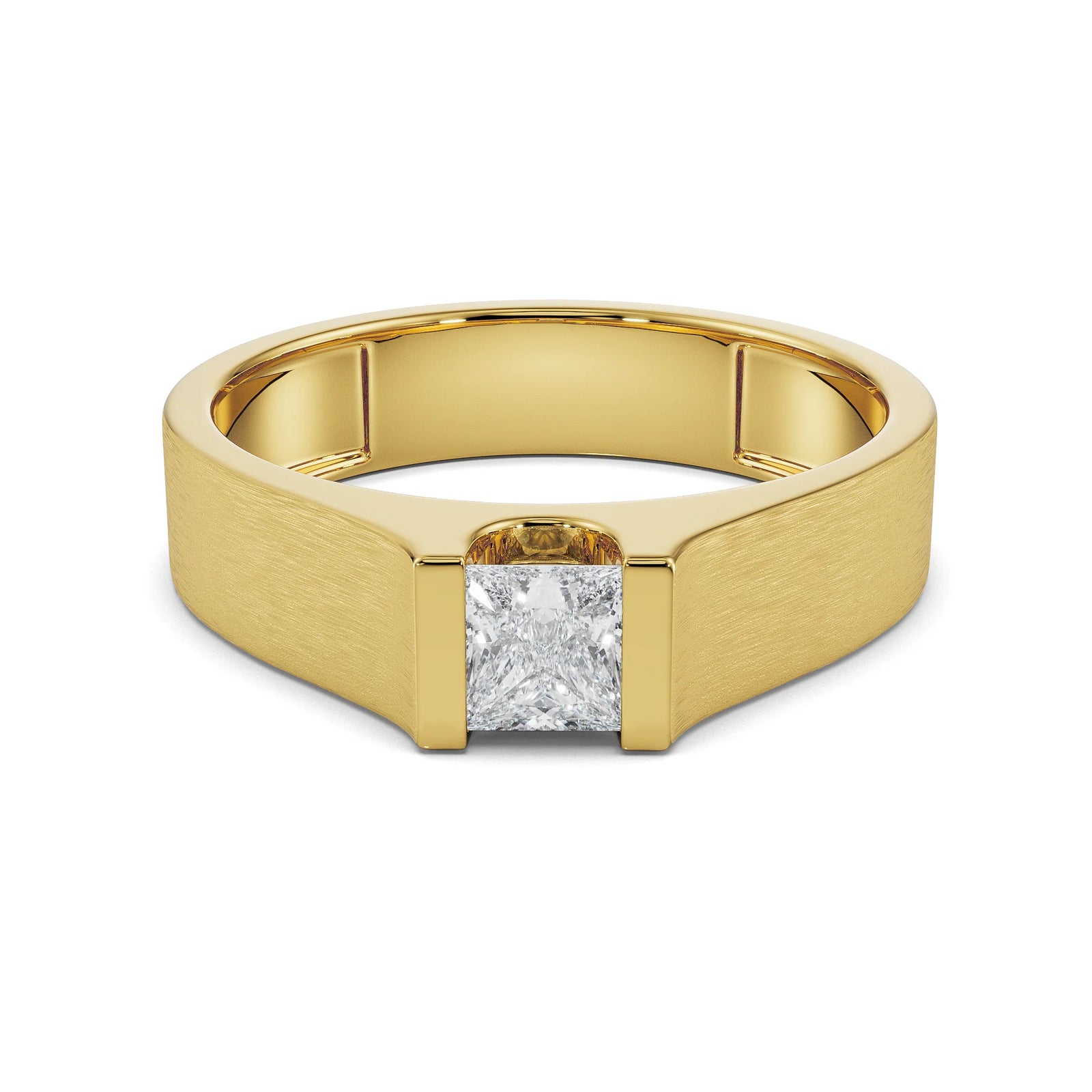 Jacob Solitaire Ring Front View