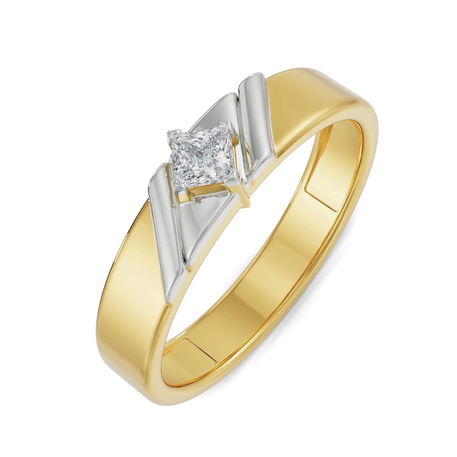 Jezze Diamond Band Top View