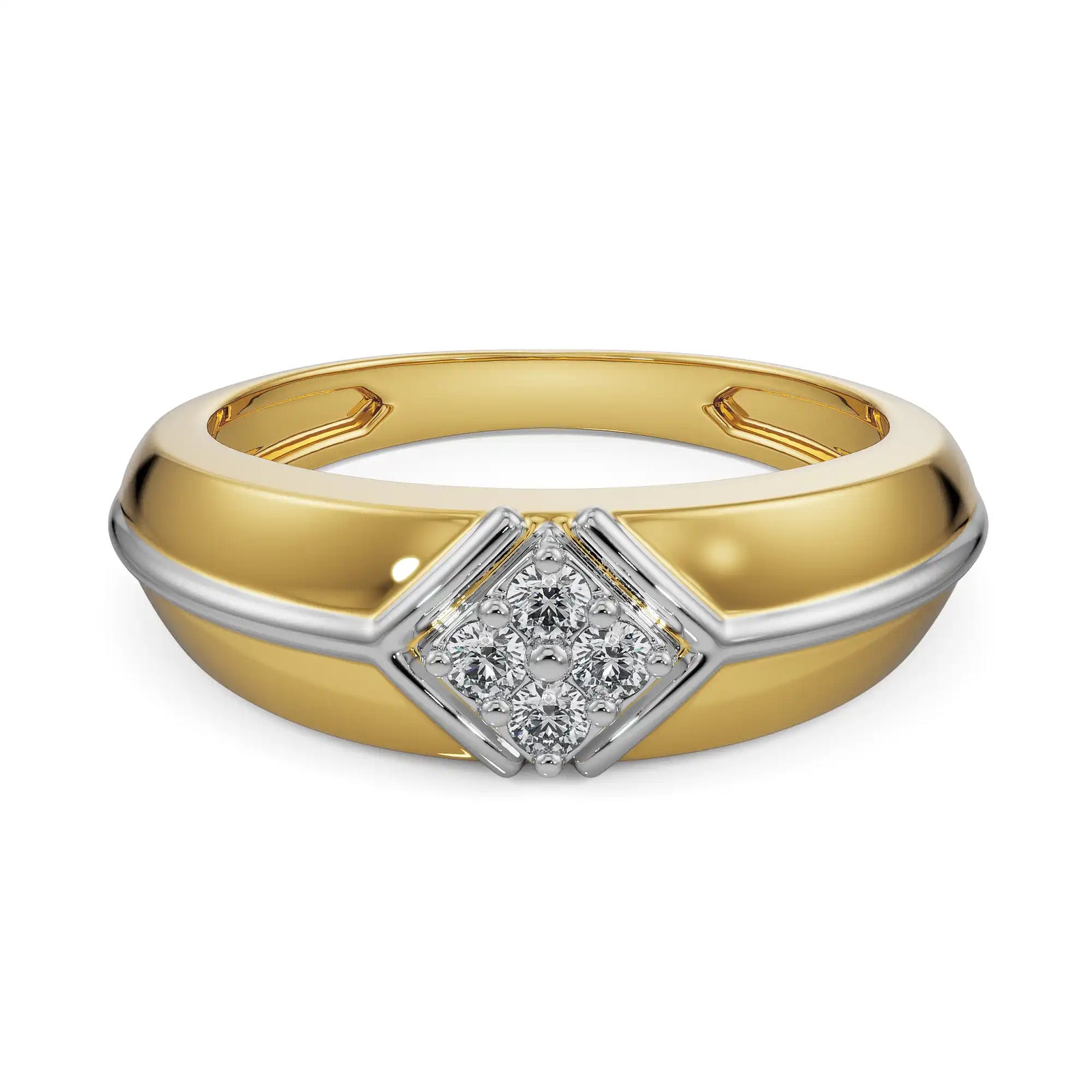 Ezra Diamond Ring Front View