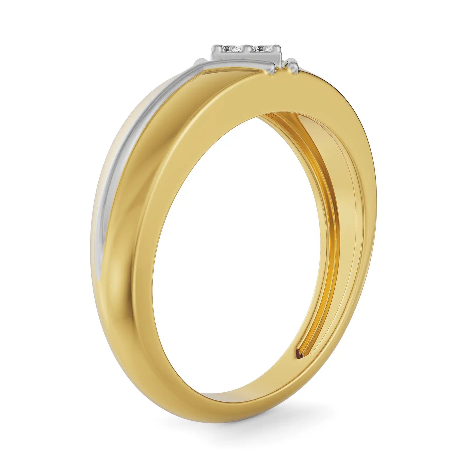 Ezra Diamond Ring Side View