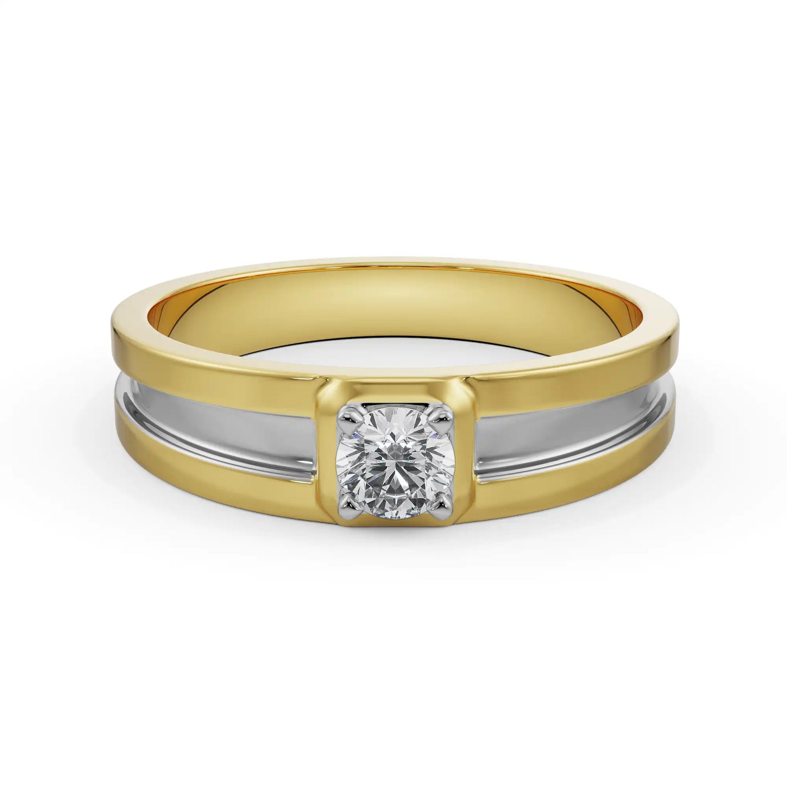 York Diamond Ring Front View