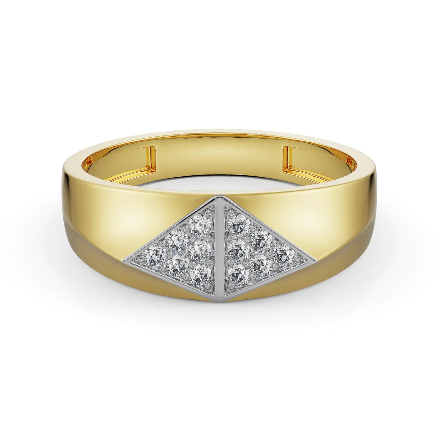 Artisanal Lab Grown Diamond Band for Men