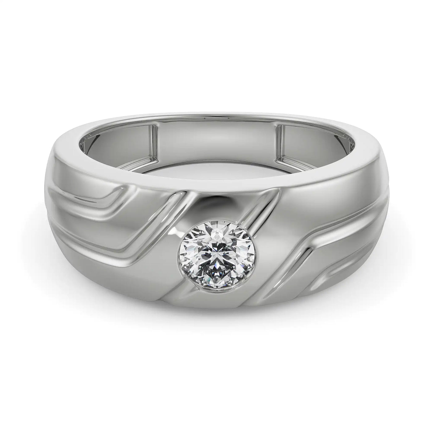 Tuscan Lab Grown Diamond Ring for Him 9KT