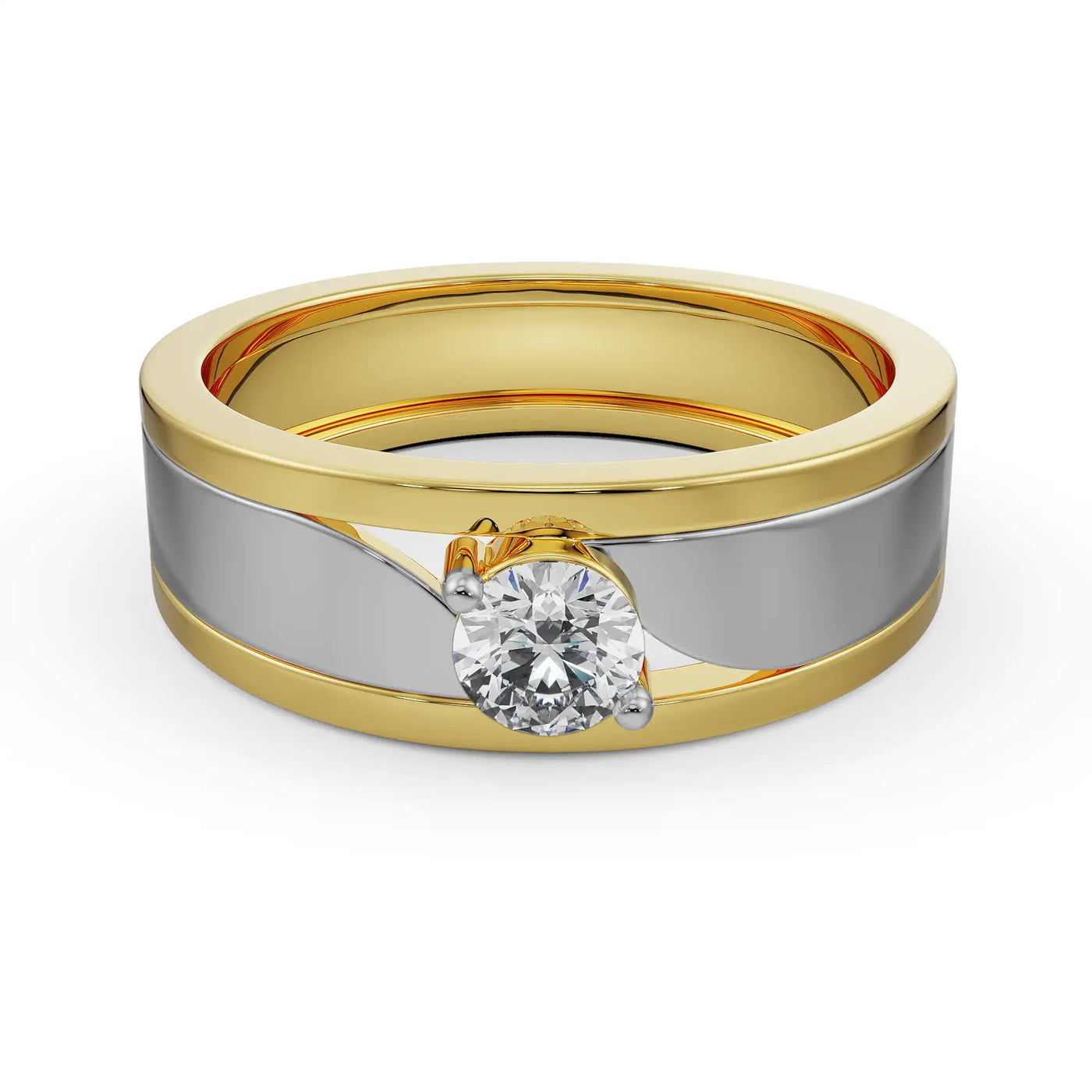 Crimson Lab Grown Diamond Ring for Him