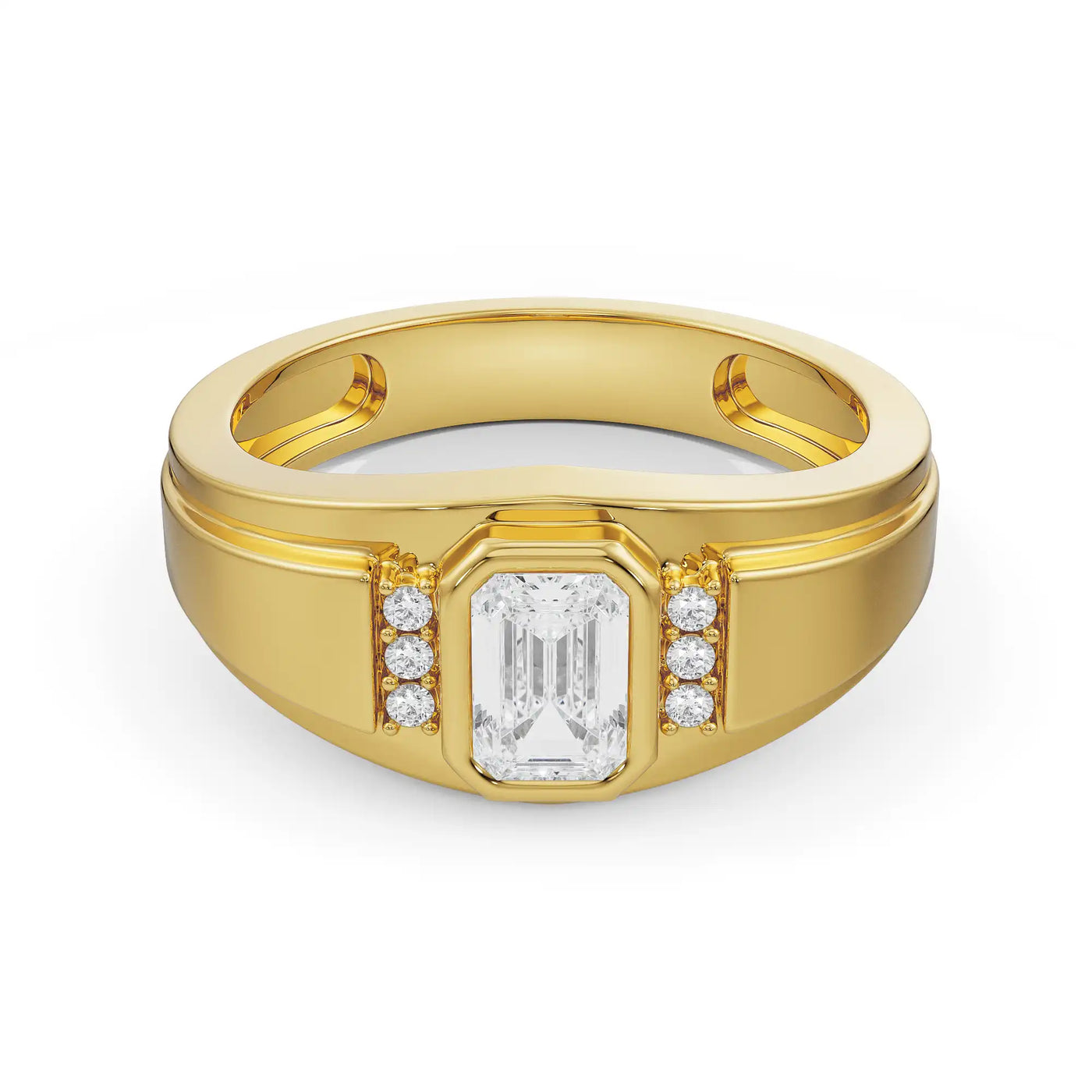 Archie Men's Lab Grown Diamond Engagement Ring