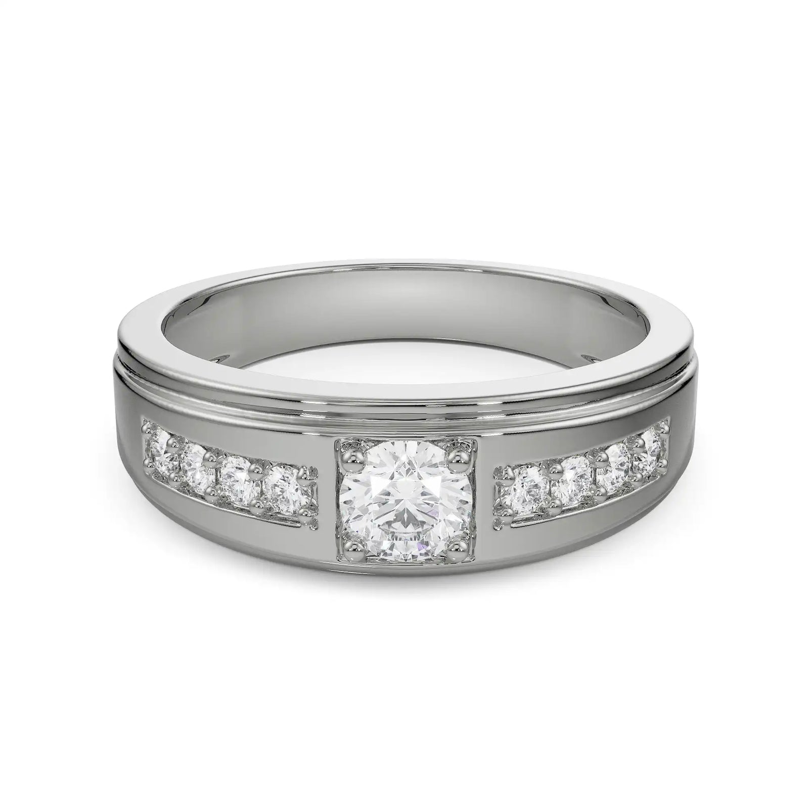 Stardust Lab Grown Diamond Ring For Men_in-stock