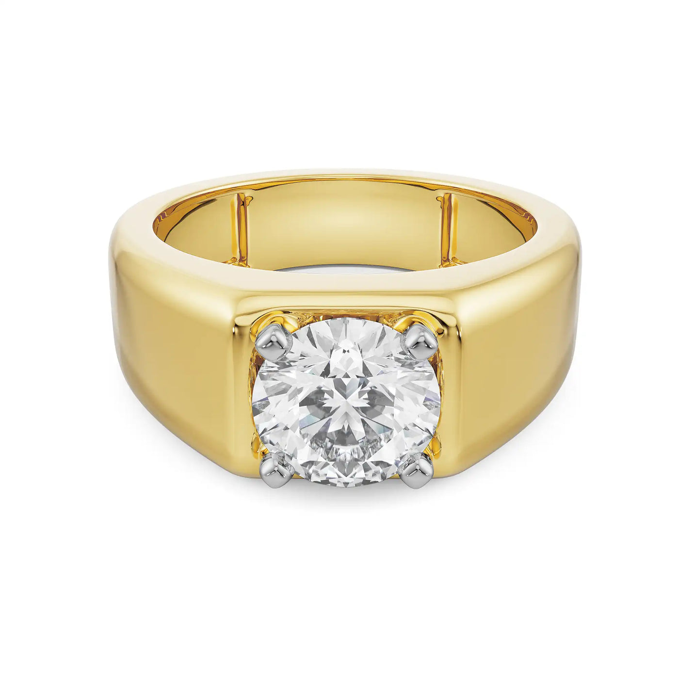 Asher Diamond Ring for Men 9KT