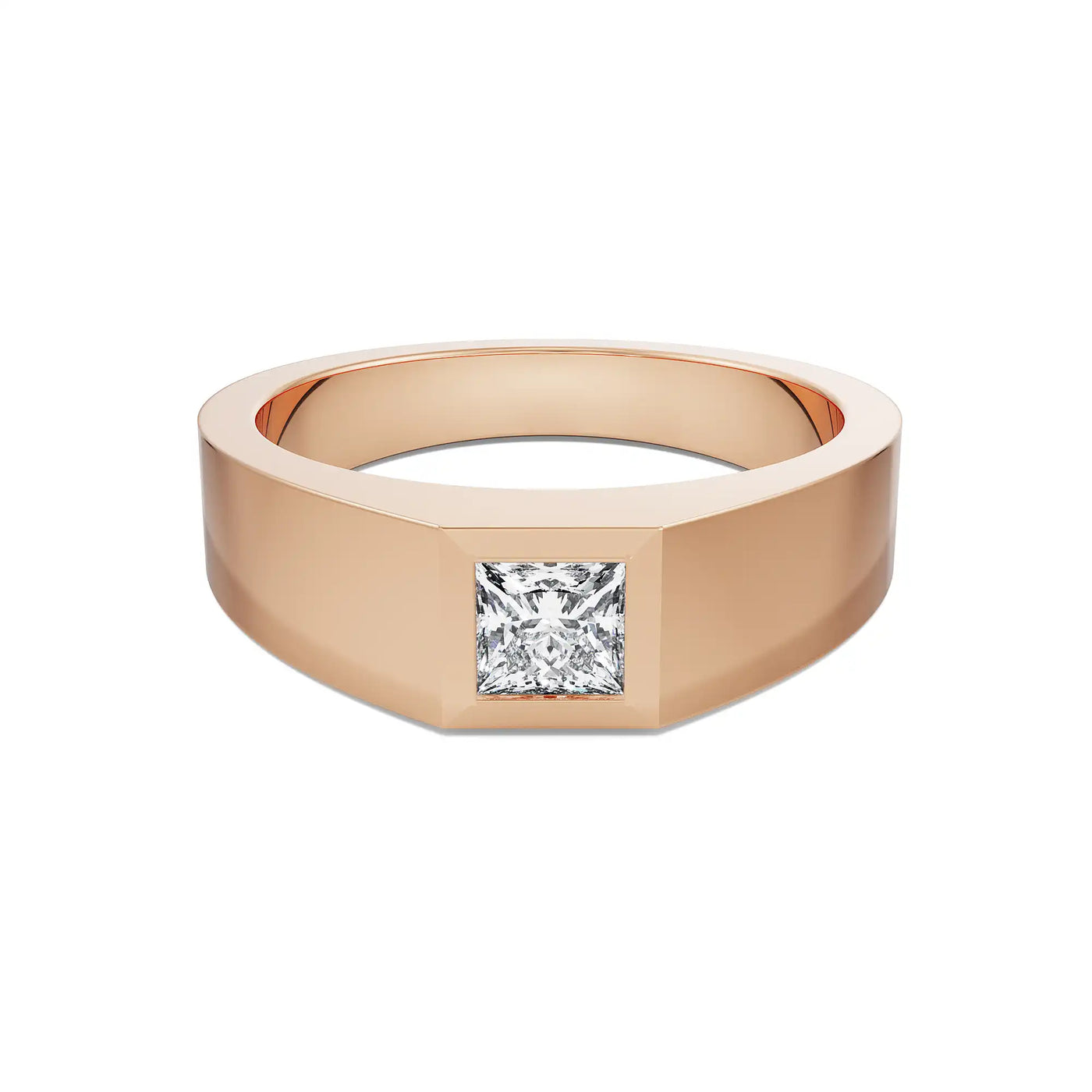Princess Cut Jake Lab Grown Diamond Ring 9KT