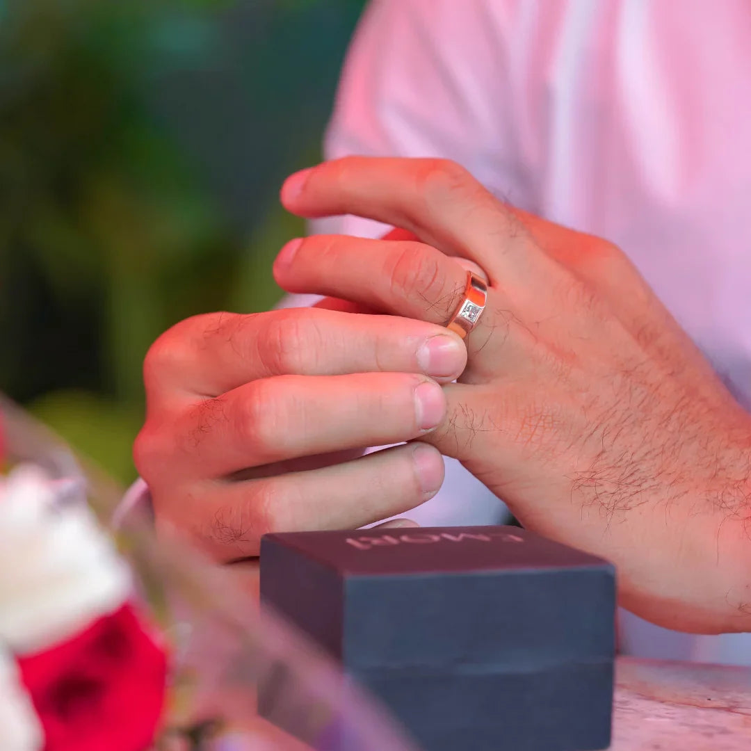 Princess Cut Jake Diamond Ring_in_stock
