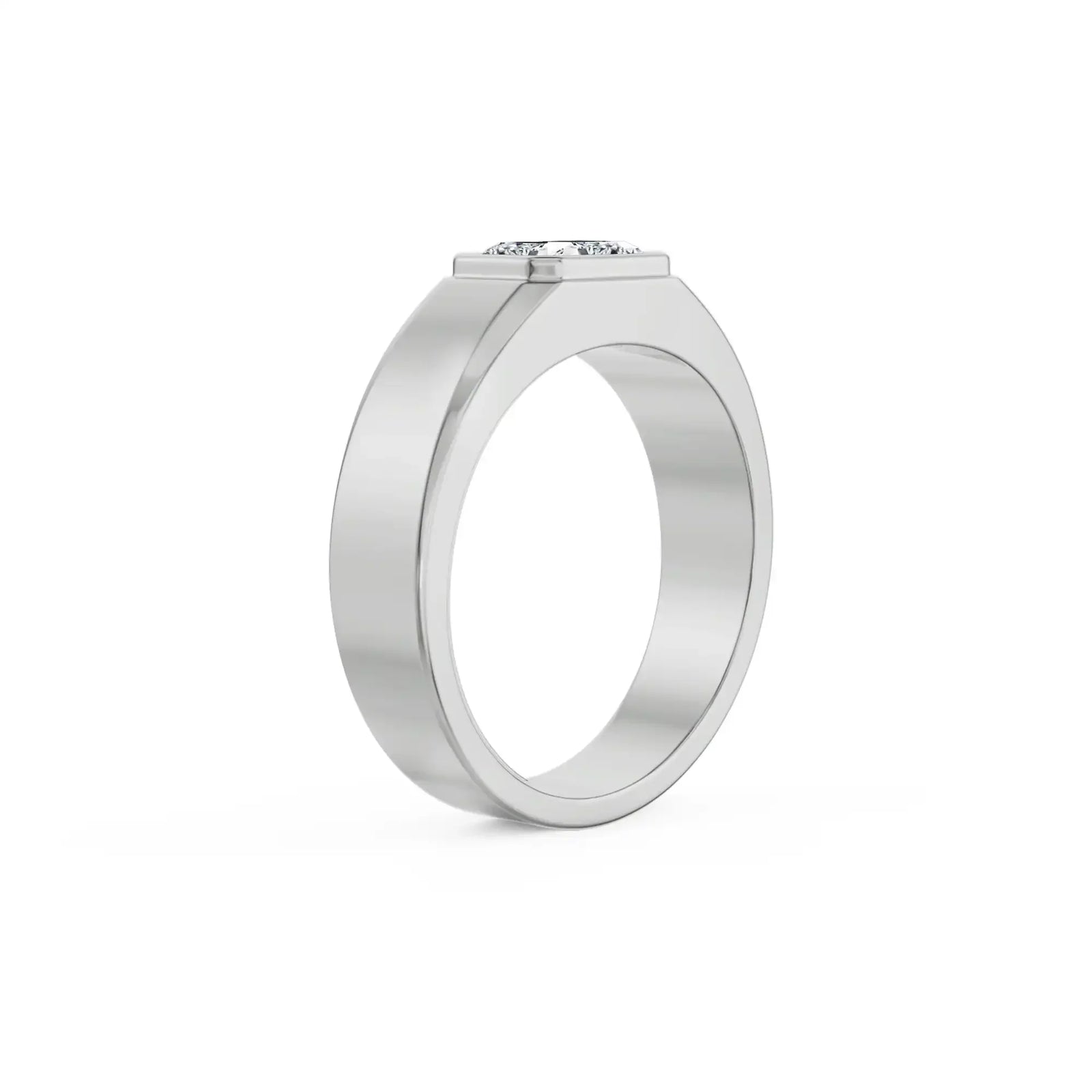 Nirvan Emerald Cut Lab Grown Diamond Ring_in-stock