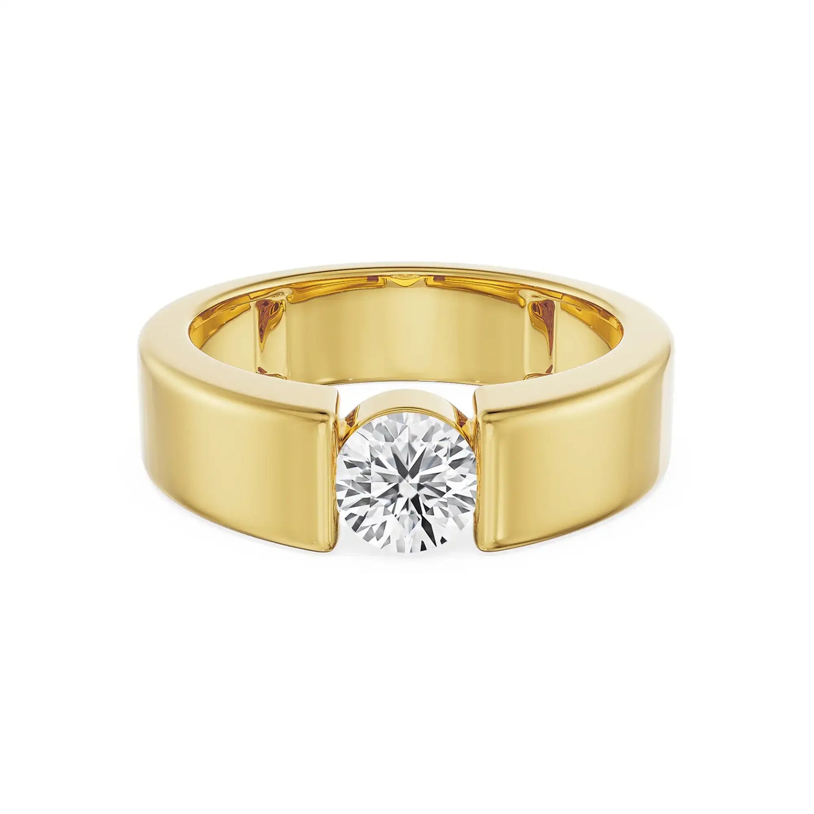 Engagement Ring for Men front view