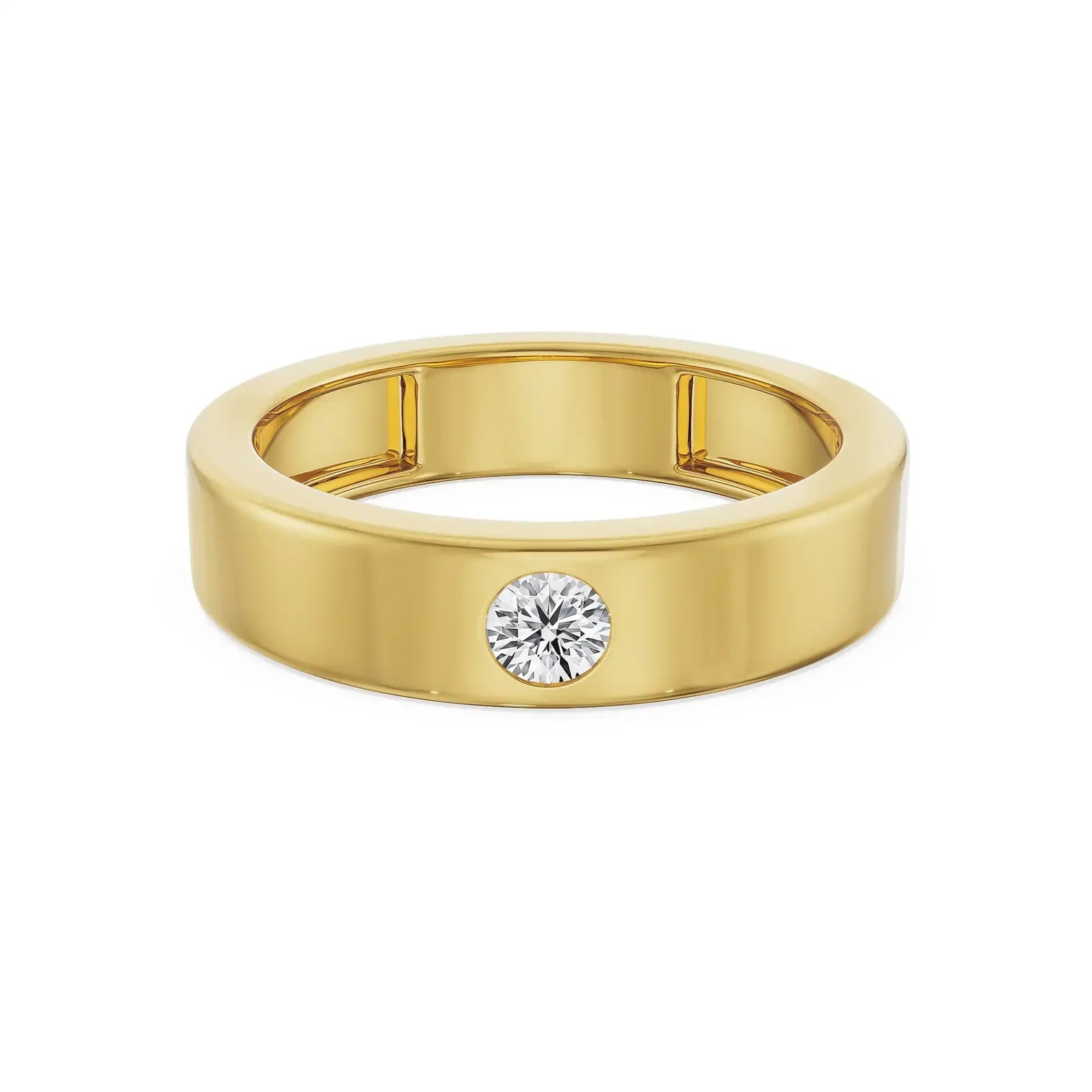 True North Lab Grown Diamond Ring - front view in 9KT