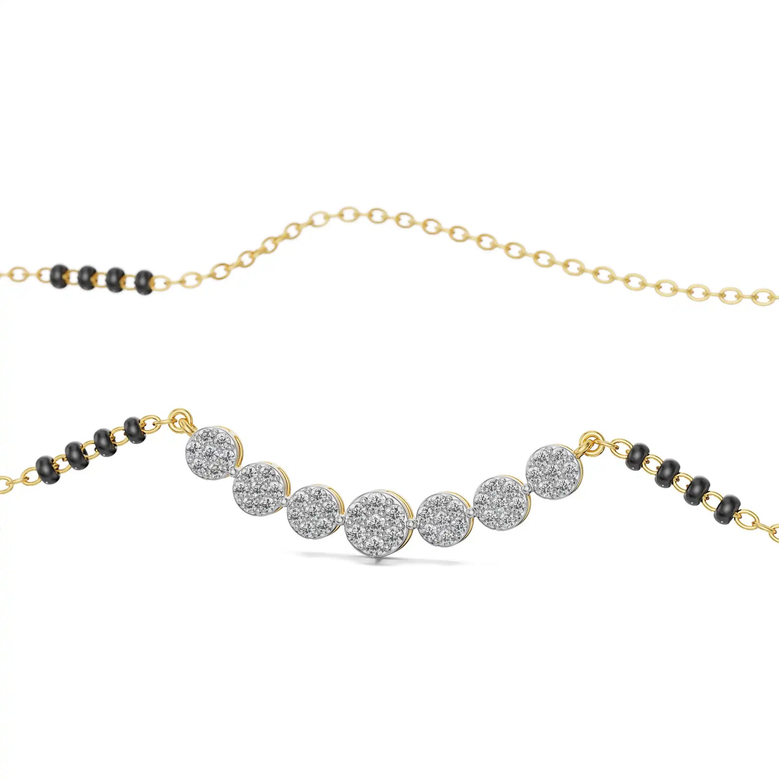 Pihu Diamond Mangalsutra Prospective View