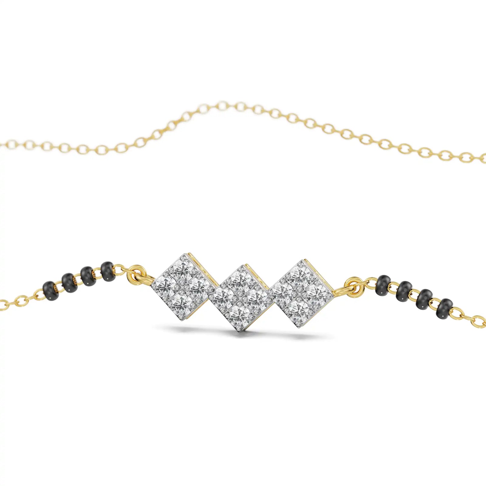 Reet Diamond Mangalsutra Prospective View