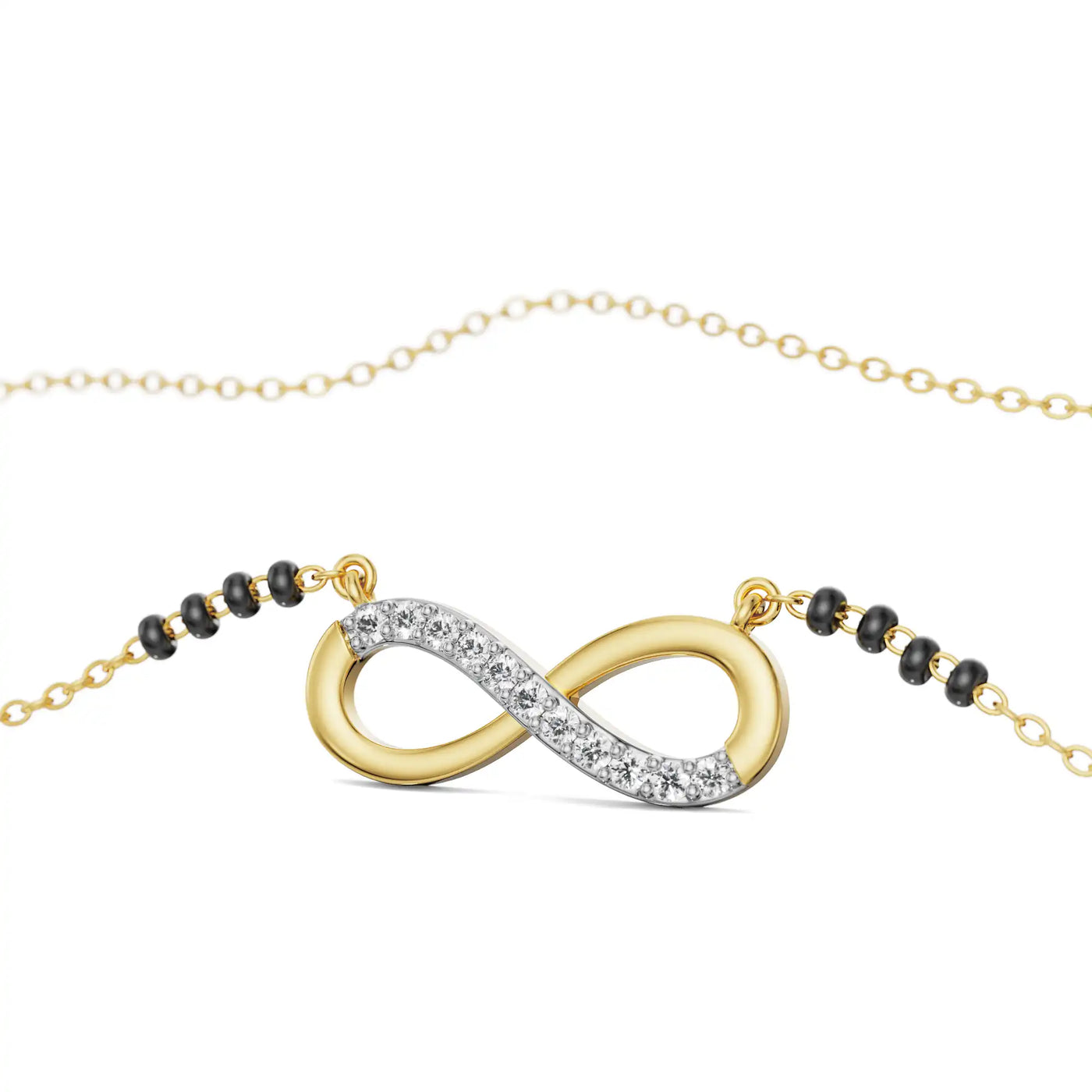 Infinity Diamond Mangalsutra_in_stock
