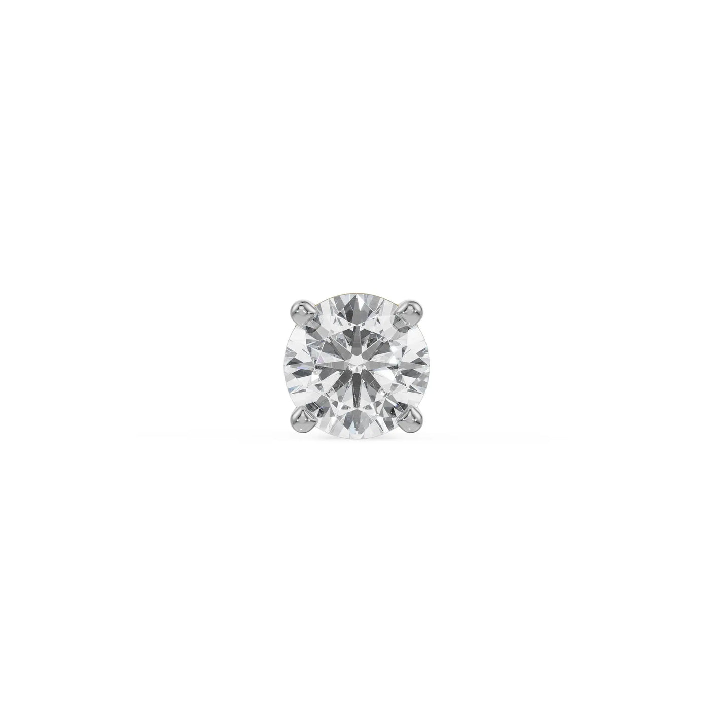 Victor Round Lab Grown Diamond Solitaire Studs for Men