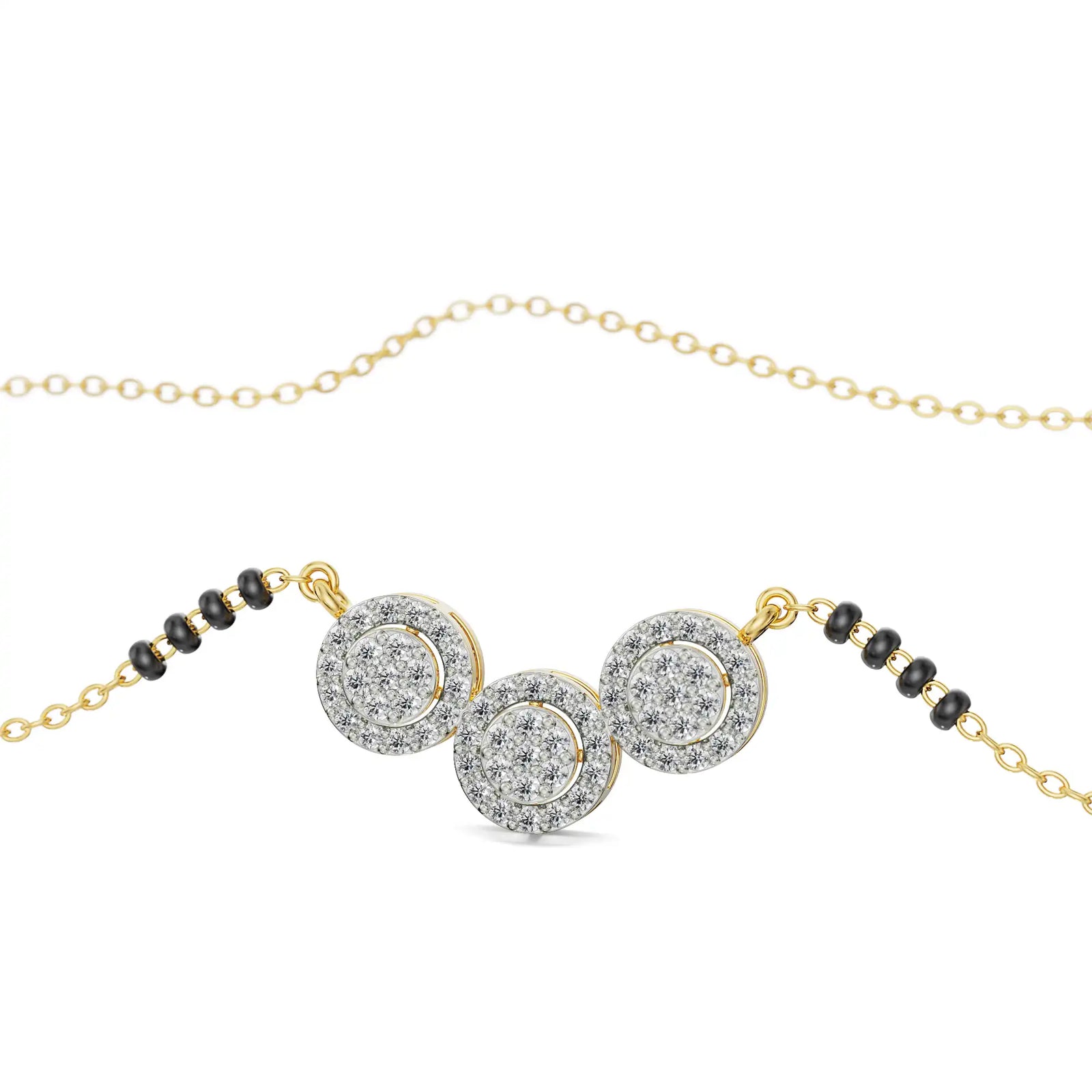 Reeha Diamond Mangalsutra Prospective View