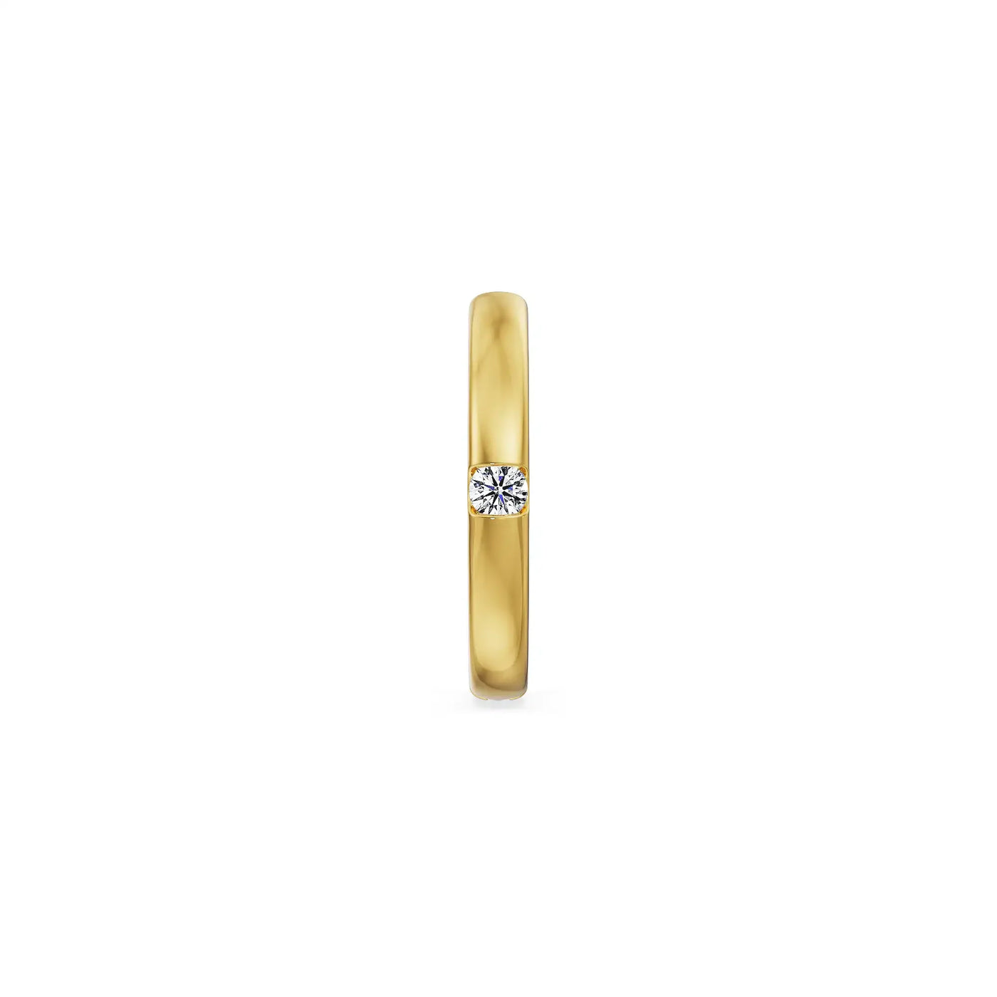 Lucid Inset Lab Grown Diamond Earrings