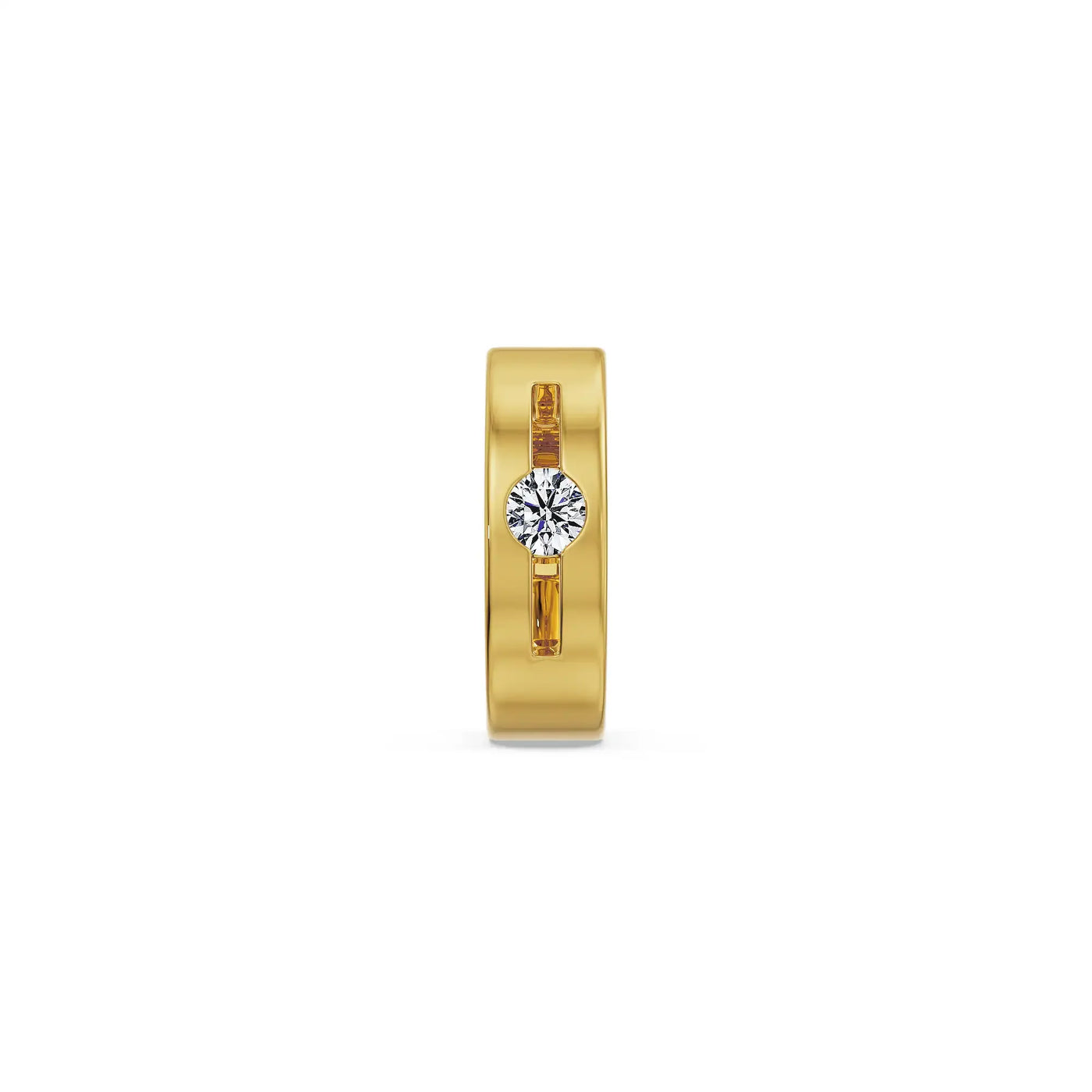 Prism Pillar Lab Grown Diamond Earrings