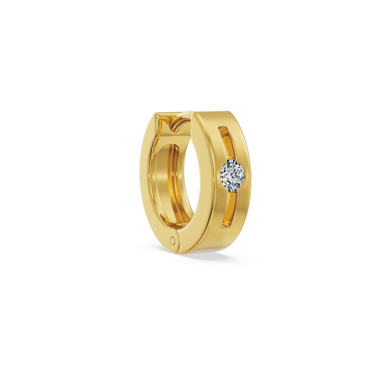 Prism Pillar Lab Grown Diamond Earrings
Side view