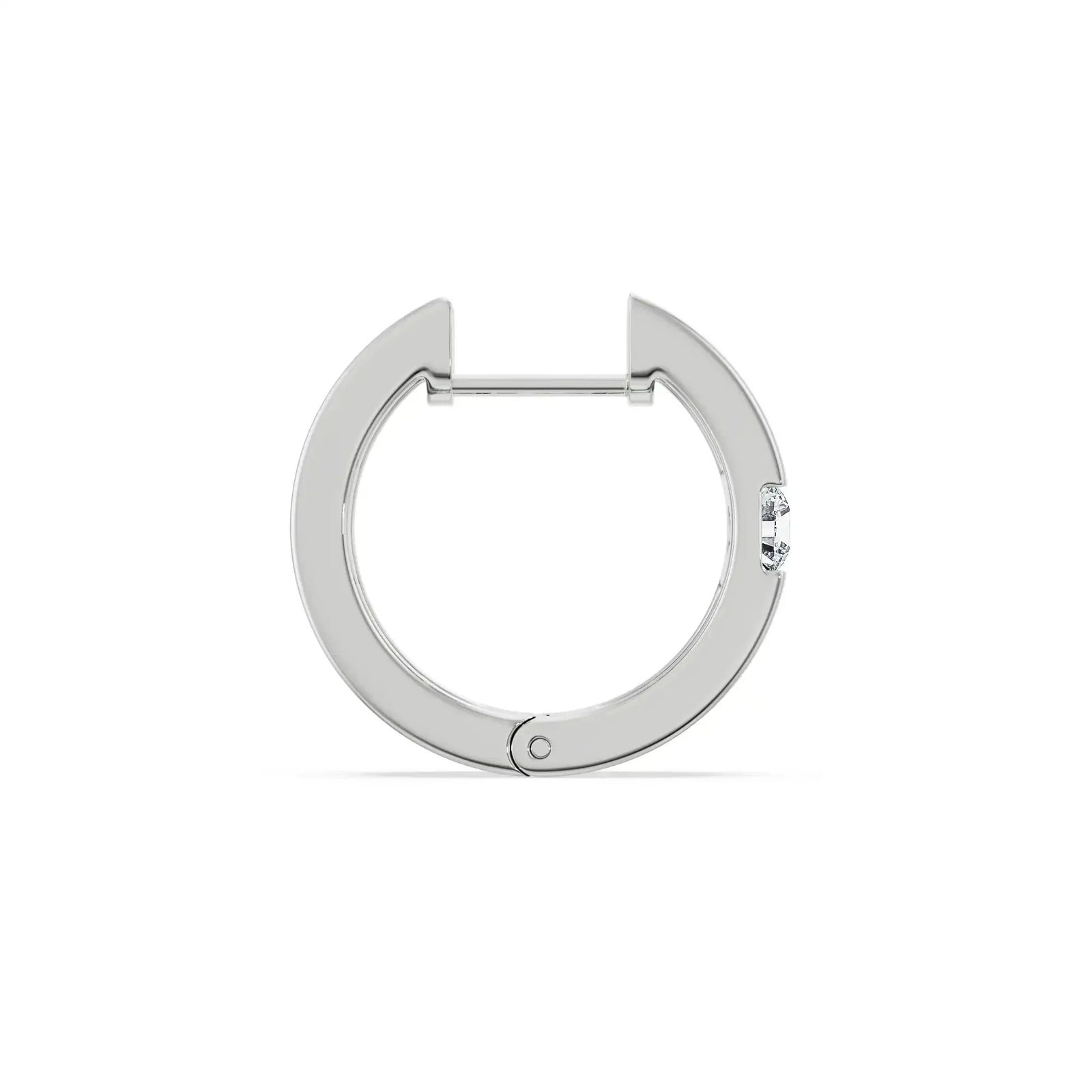 Glacial Flow Lab Grown Diamond Earrings
Back view