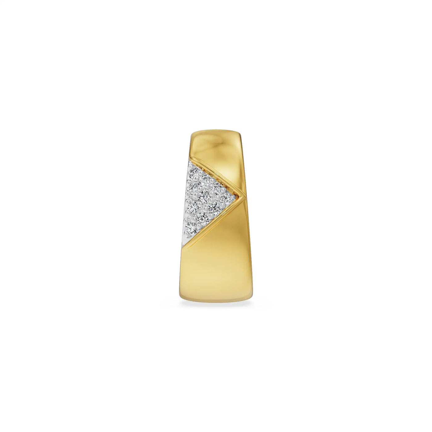 Lucid Pillar Lab Diamond Men Hoop