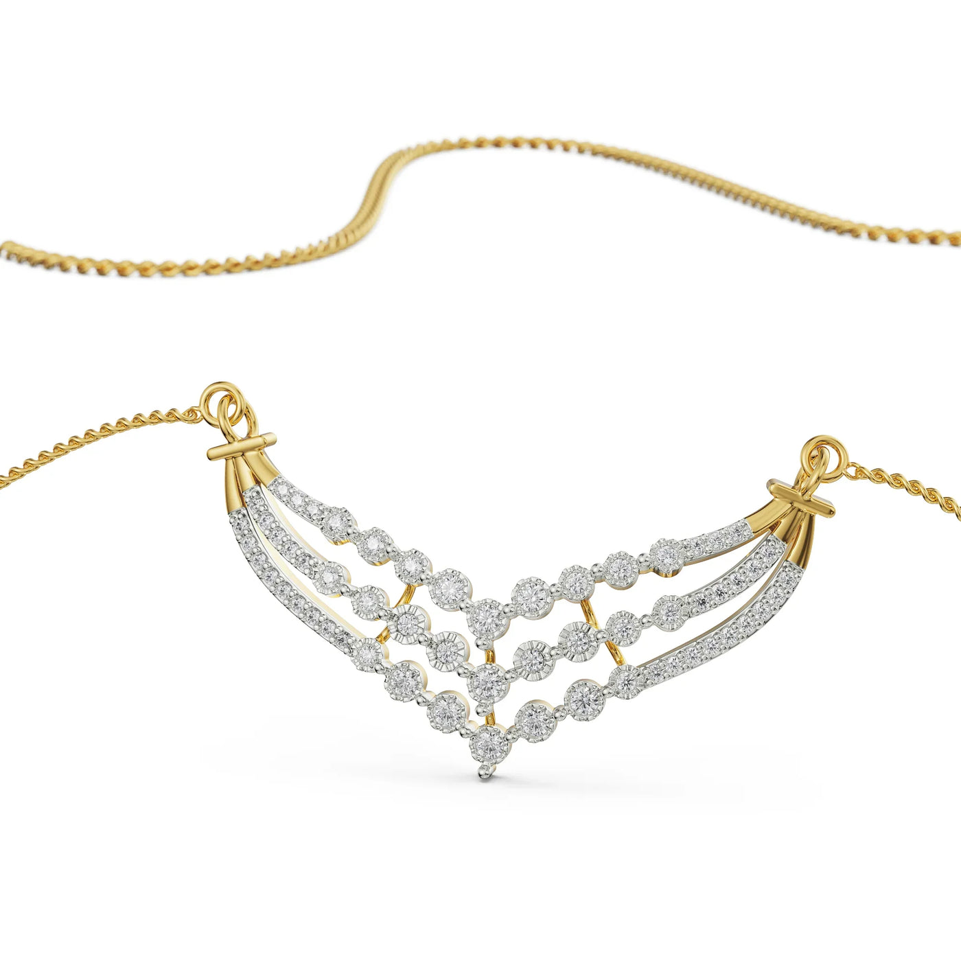 Teriza Lab Grown Diamond Necklace 9KT