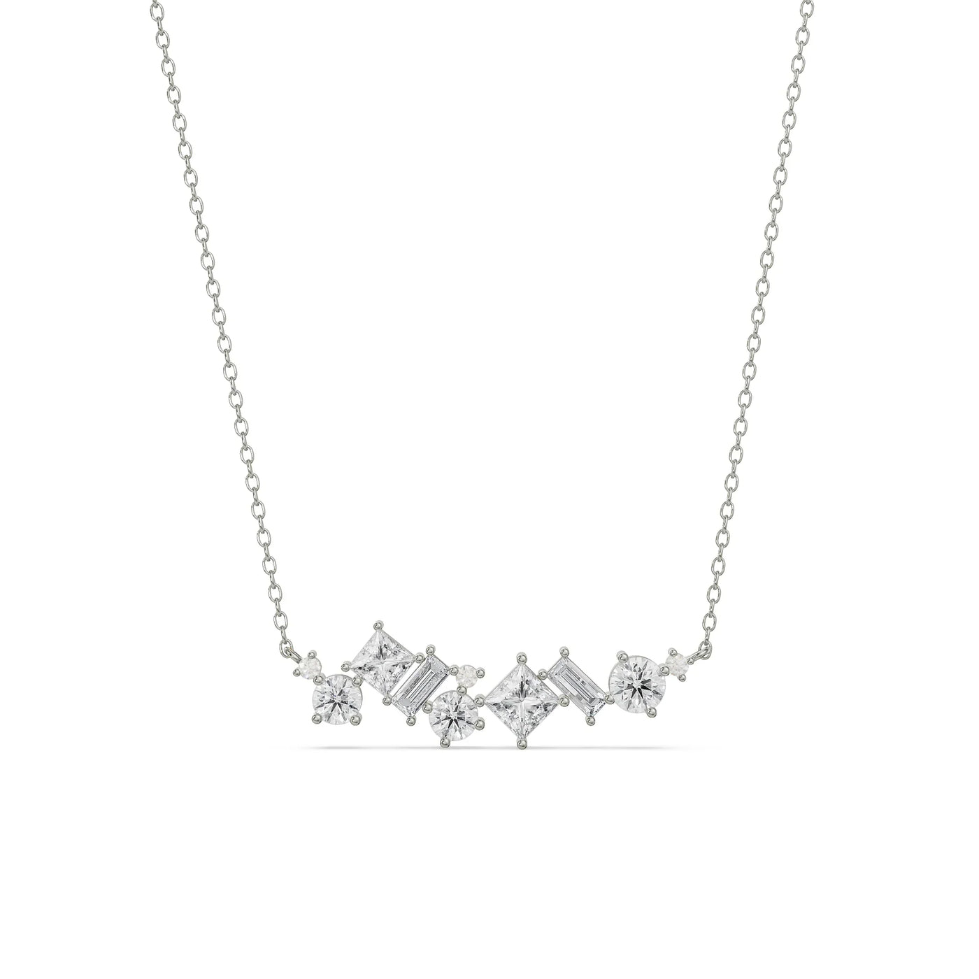Twilight Shimmer Lab Grown Diamond Necklace 9KT