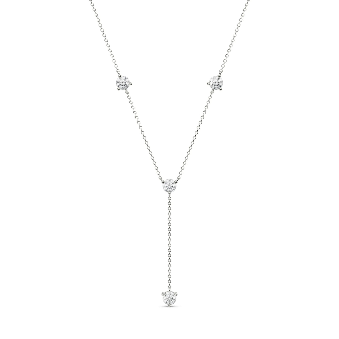 Golden Grace Y Lab Grown Diamond Necklace