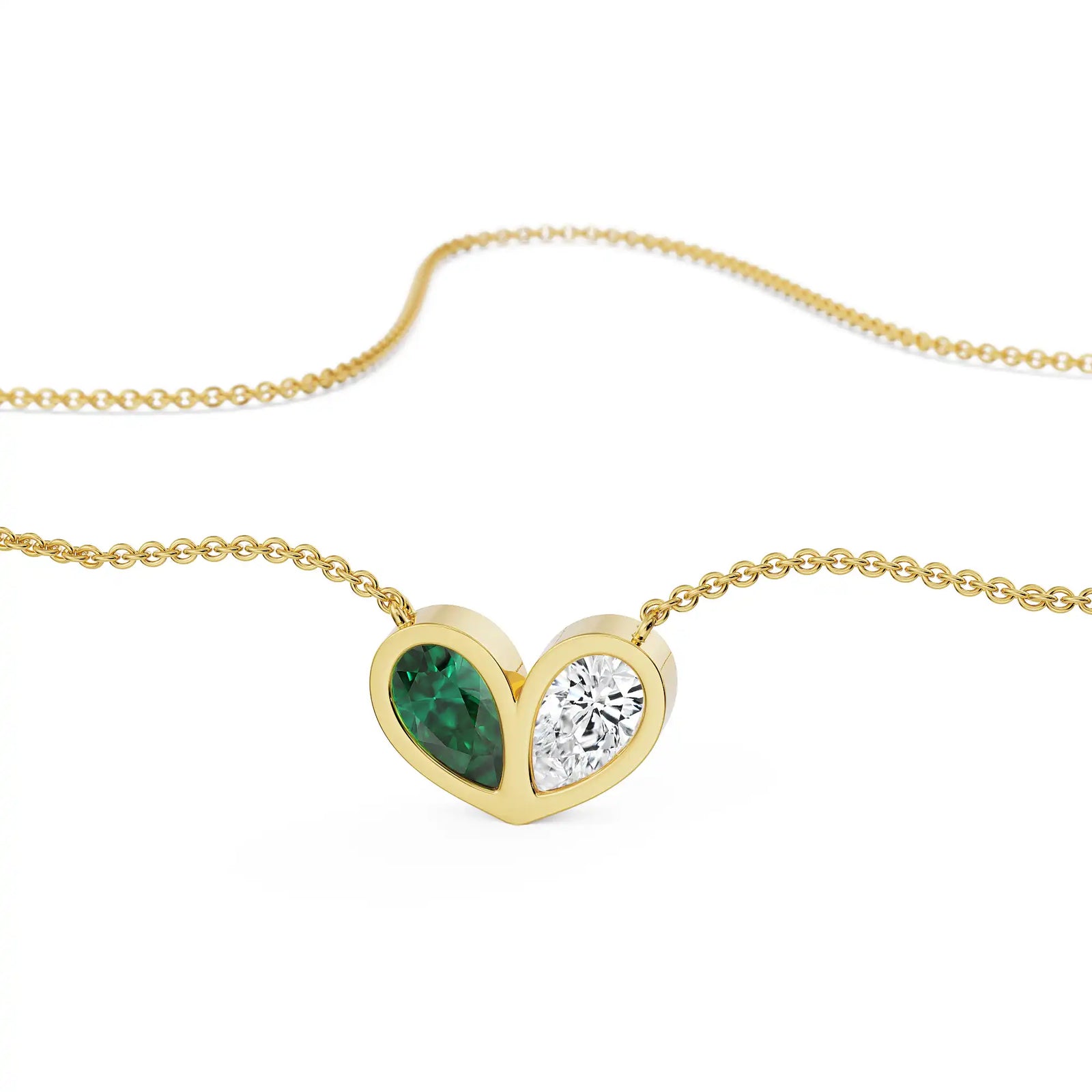 Toi et Moi Lab Grown Diamond Necklace
Prospective view