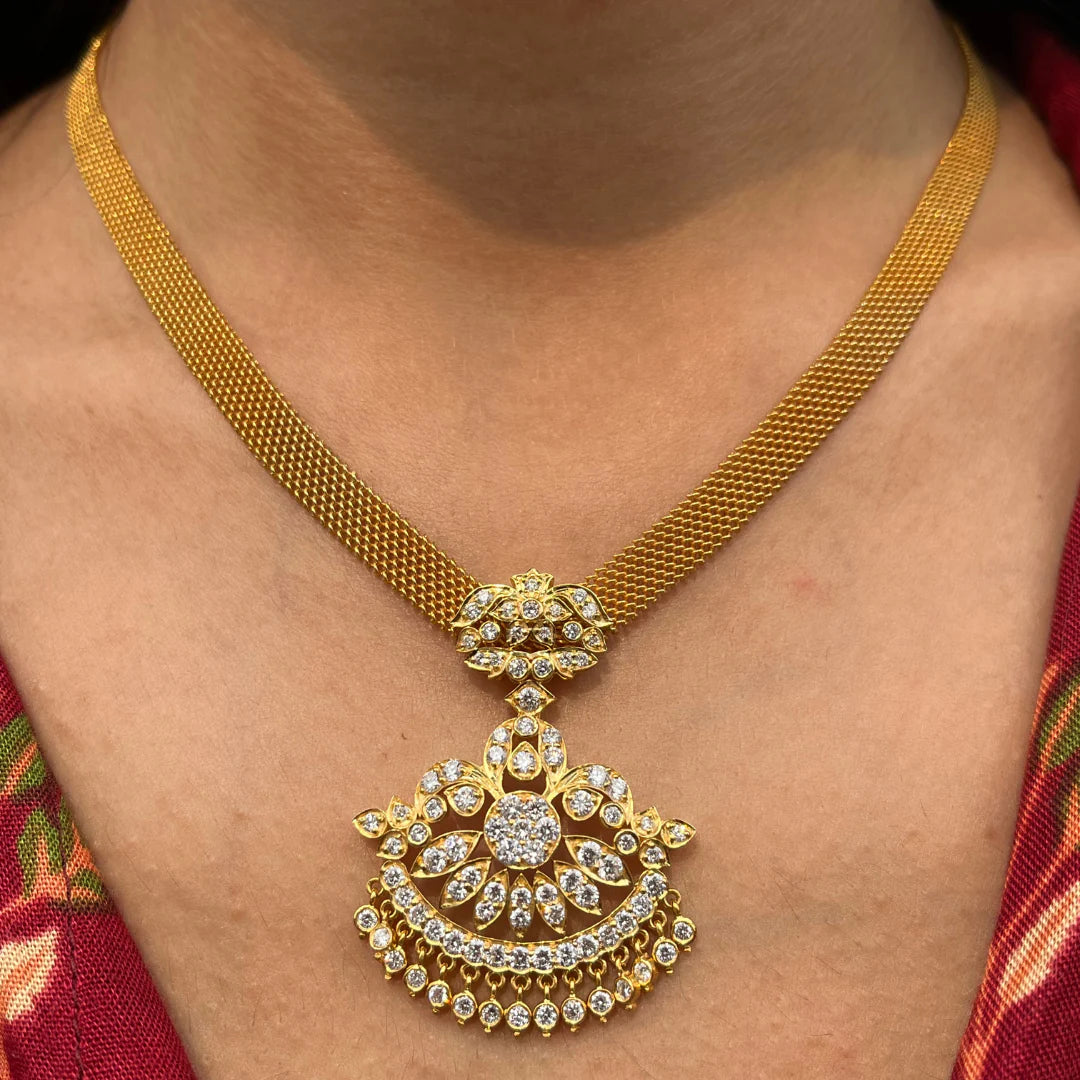 Attigai Diamond Necklace