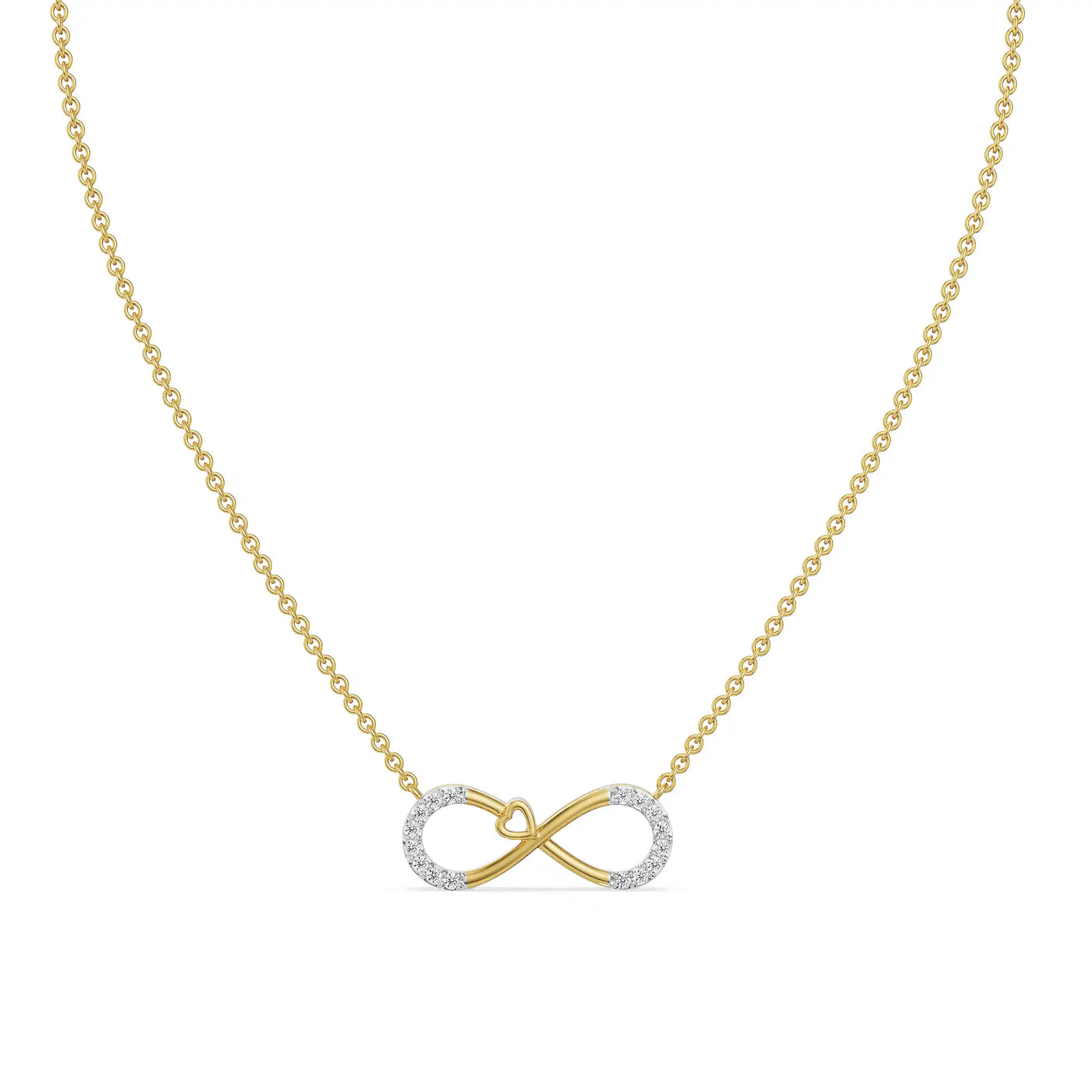 Infinity Suhana Lab Grown Diamond Necklace