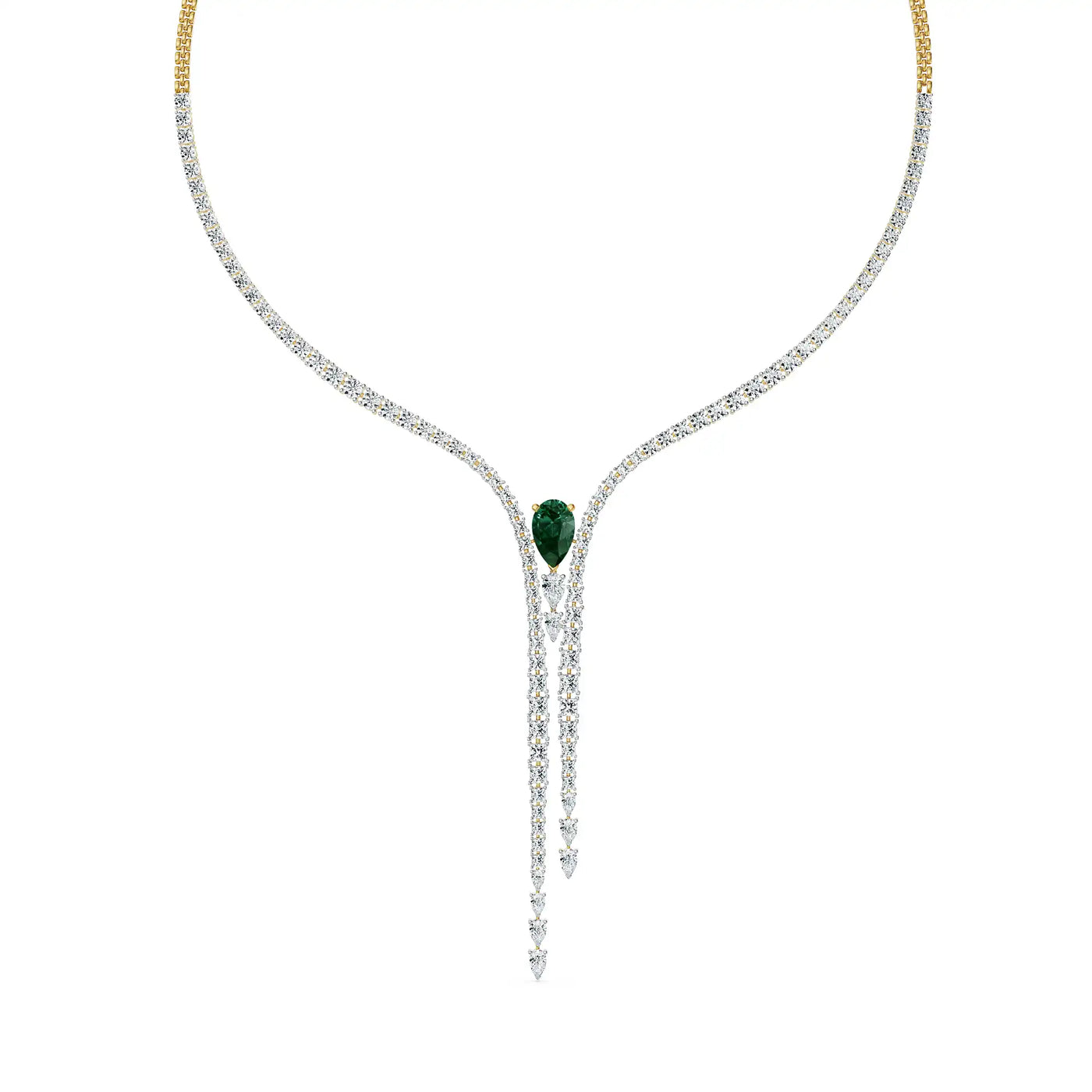 Empress Dewdrop Lab Grown Diamond Necklace